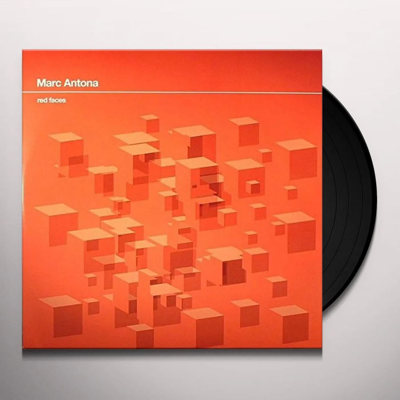 Marc Antona RED FACES Vinyl Record