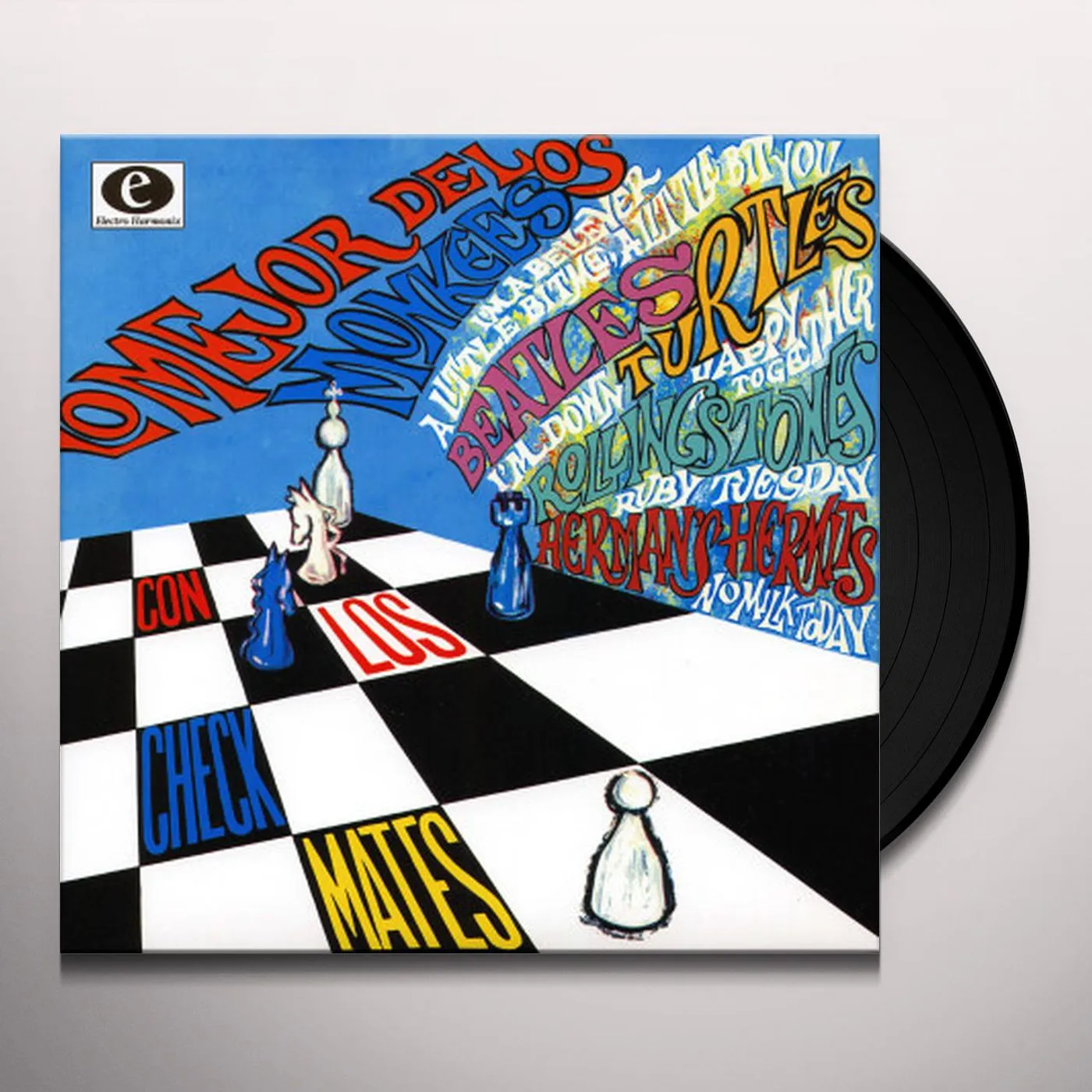 Los Checkmates LO MEJOR DE LOS MONKEES / LOS BEATLES / LOS TURTLE Vinyl Record