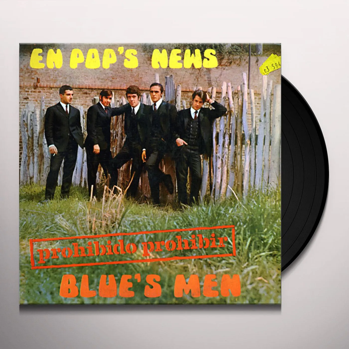 Blue'S Men PROHIBIDO PROHIBIR Vinyl Record