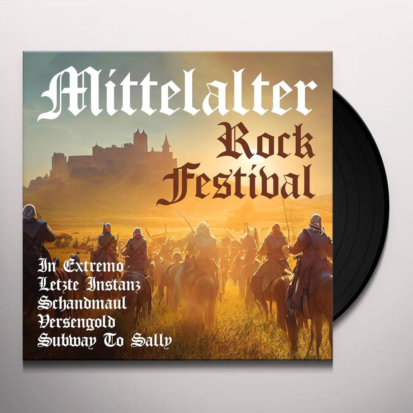 Vrajitor's Tenebrarium MITTELALTER ROCK FESTIVAL Vinyl Record