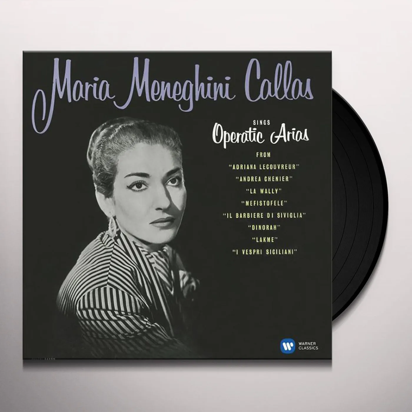 Maria Callas OPERATIC ARIAS (LYRIC & COLORATURA) Vinyl Record