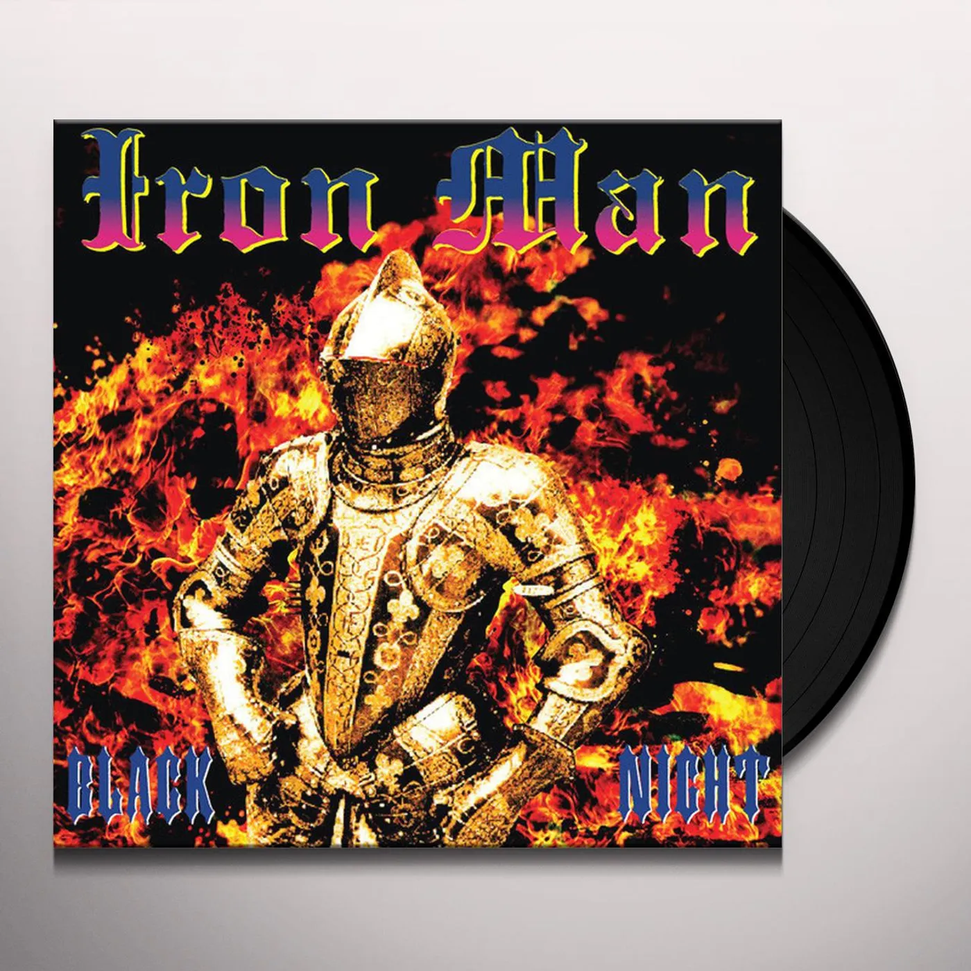 Iron Man Black Night Vinyl Record