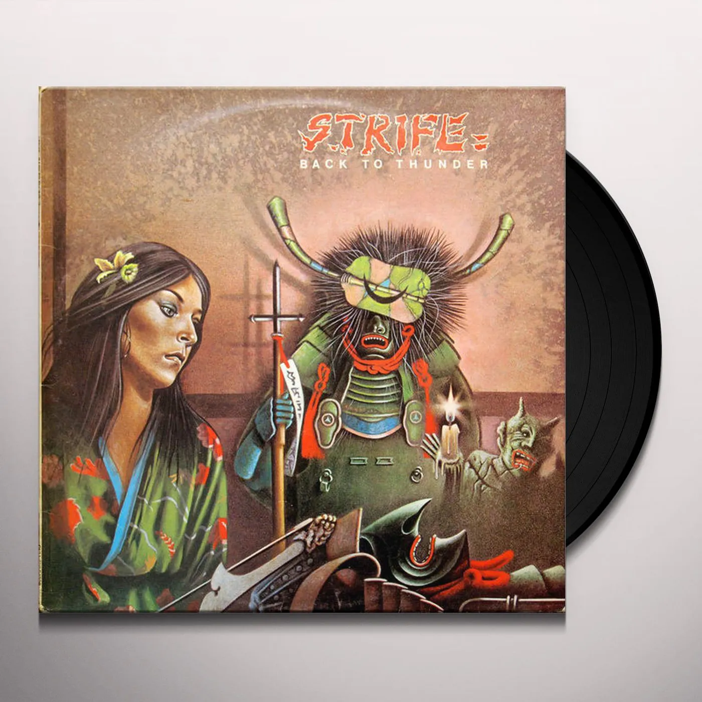 Strife BACK TO THUNDER Vinyl Record