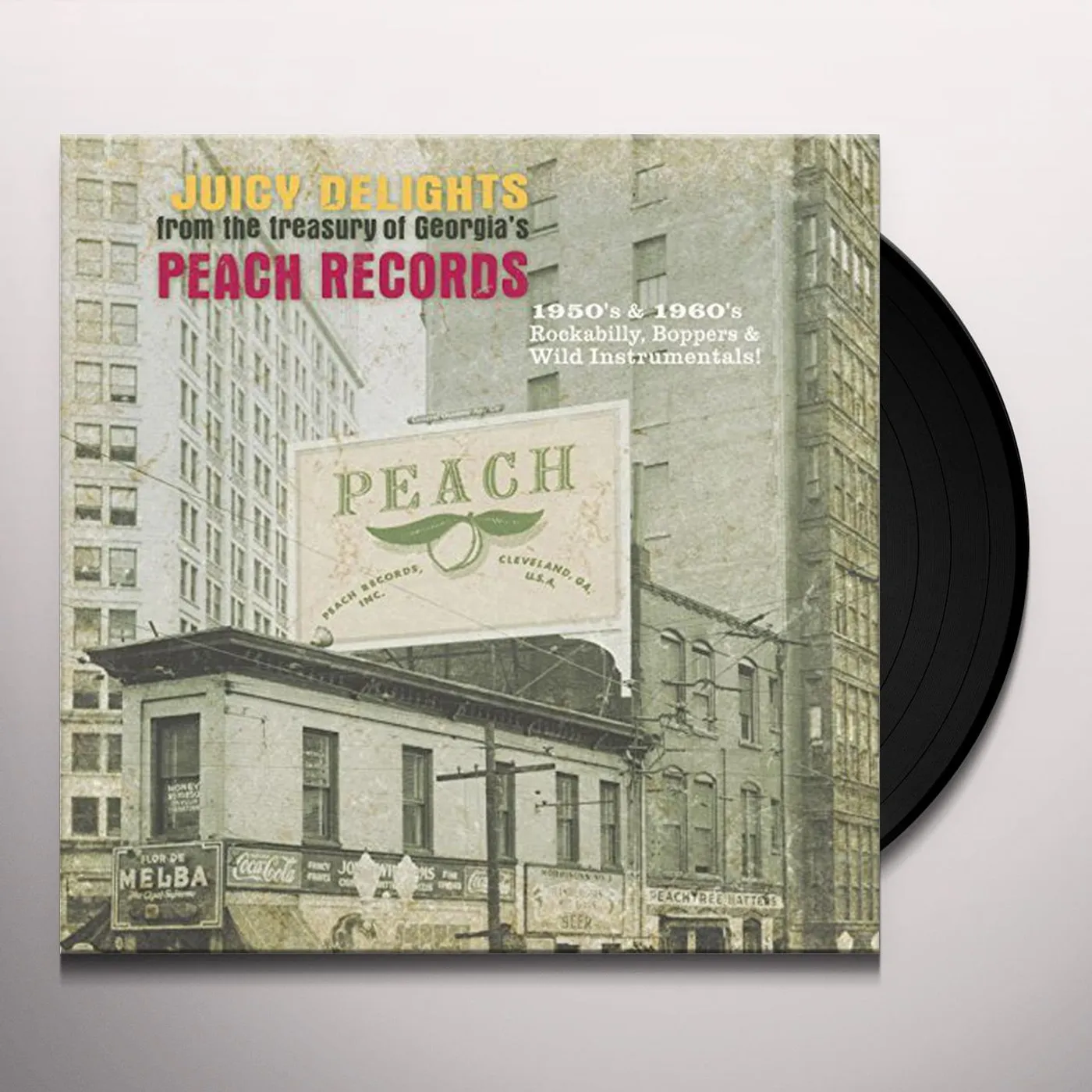 JUICY DELIGHTS - PEACH RECORDS / VARIOUS Vinyl Record
