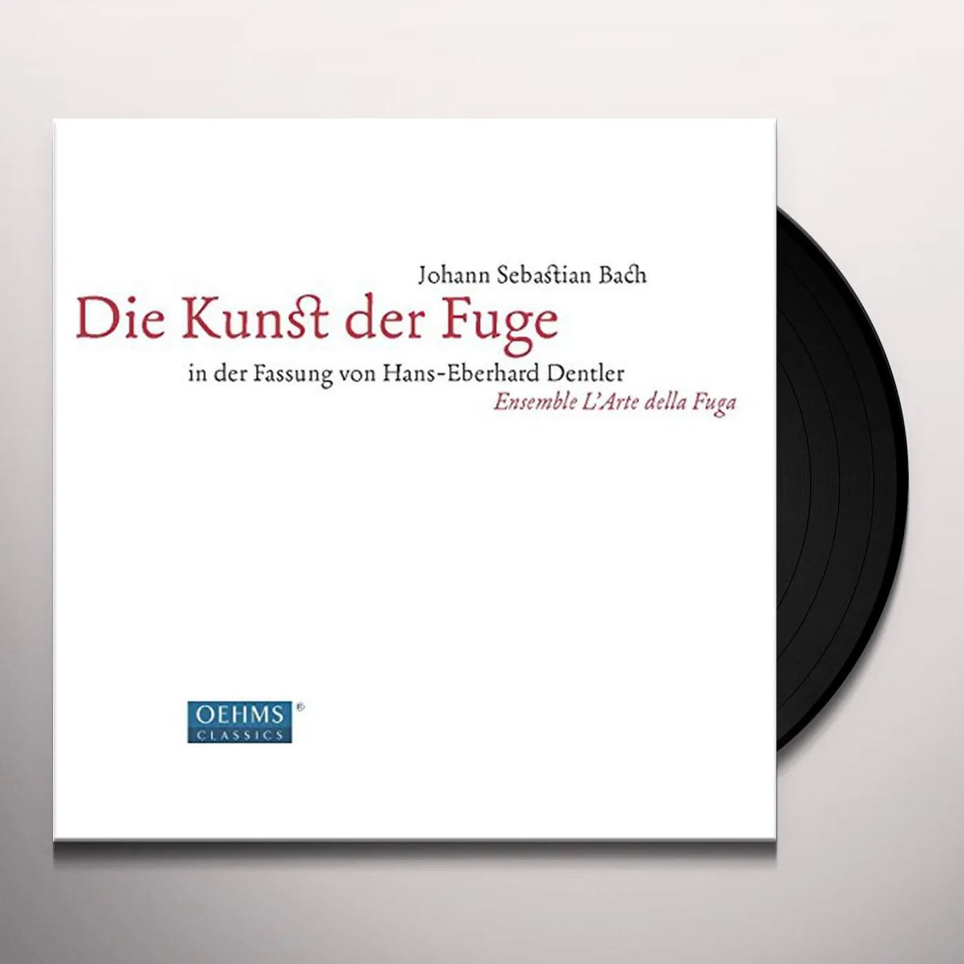 J.S. Bach / Ensemble L'Arte Della Fuga J.S. BACH: DIE KUNST DER FUGE Vinyl Record