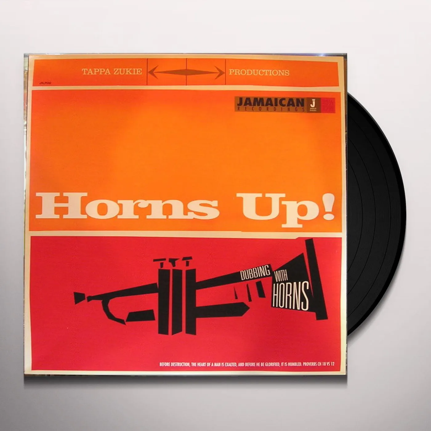 Tappa Zukie LP - Horns Up - Dubbing With Horns (Vinyl)