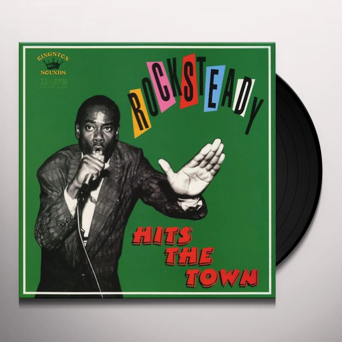 ROCKSTEADY HITS THE TOWN / VARIOUS Vinyl Record
