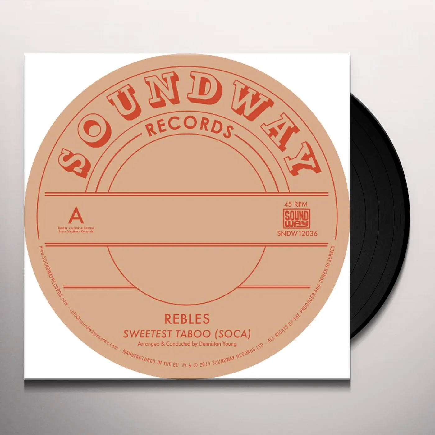 Rebles Sweetest Taboo (Soca) Vinyl Record