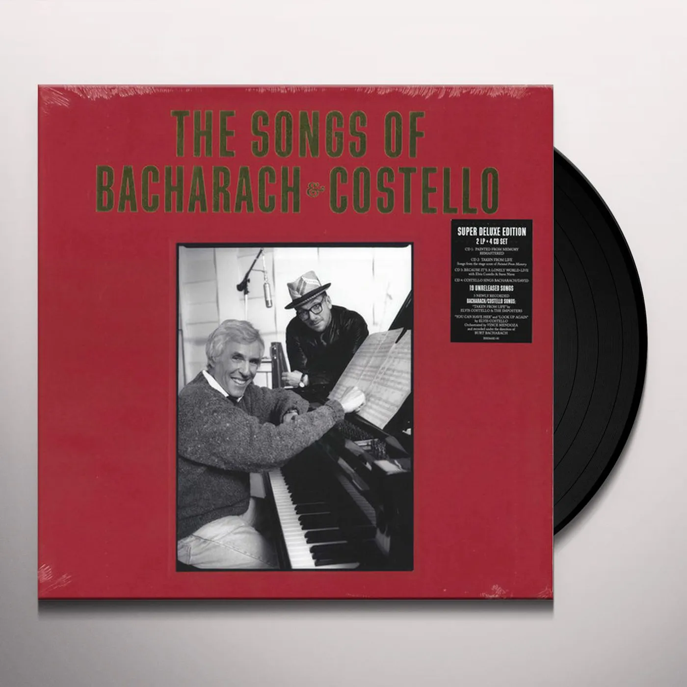 Elvis Costello & Burt Bacharach SONGS OF BACHARACH & COSTELLO (SUPER DELUXE/2LP/4CD) Vinyl Record