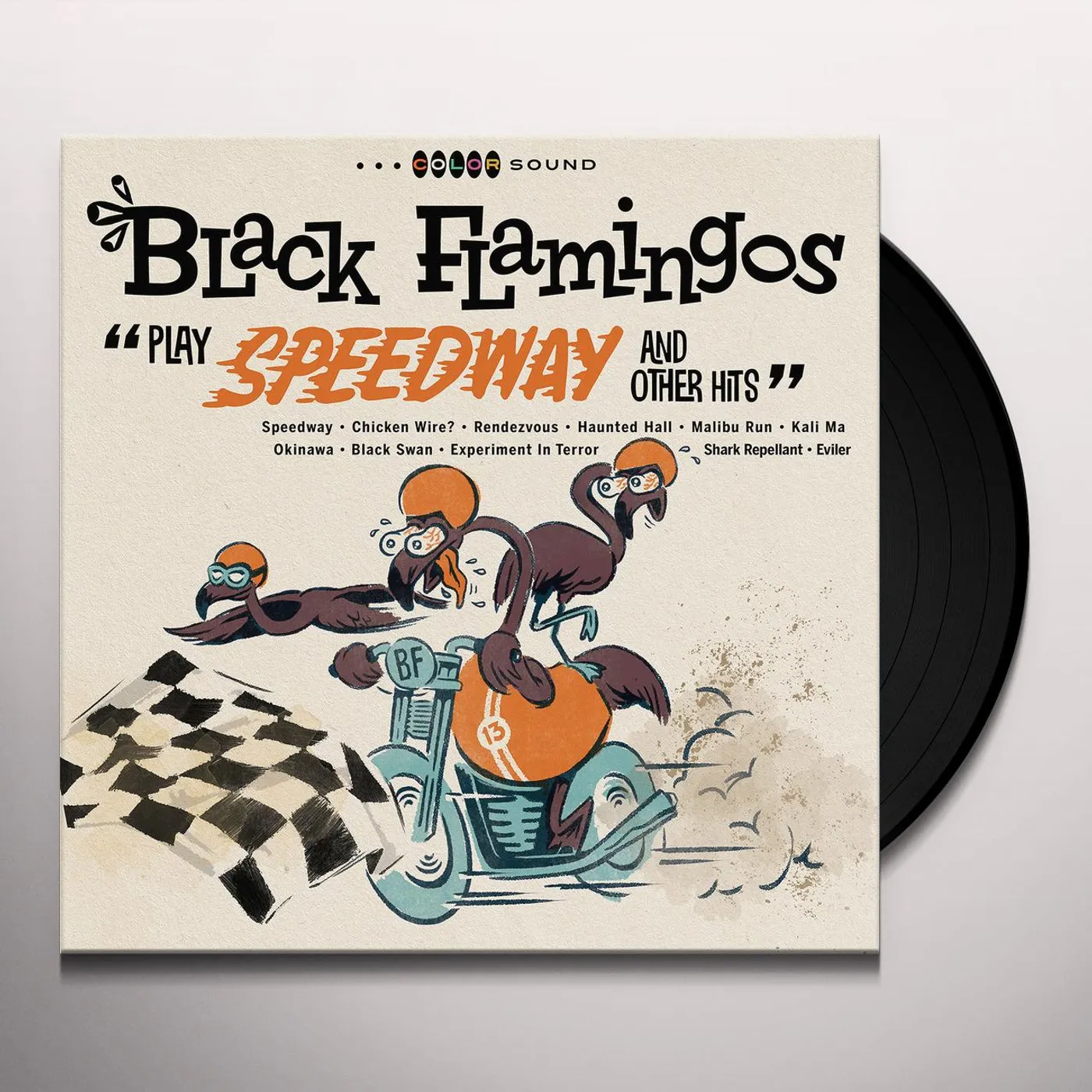 Black Flamingos Play Speedway and Other Hits Vinyl Record