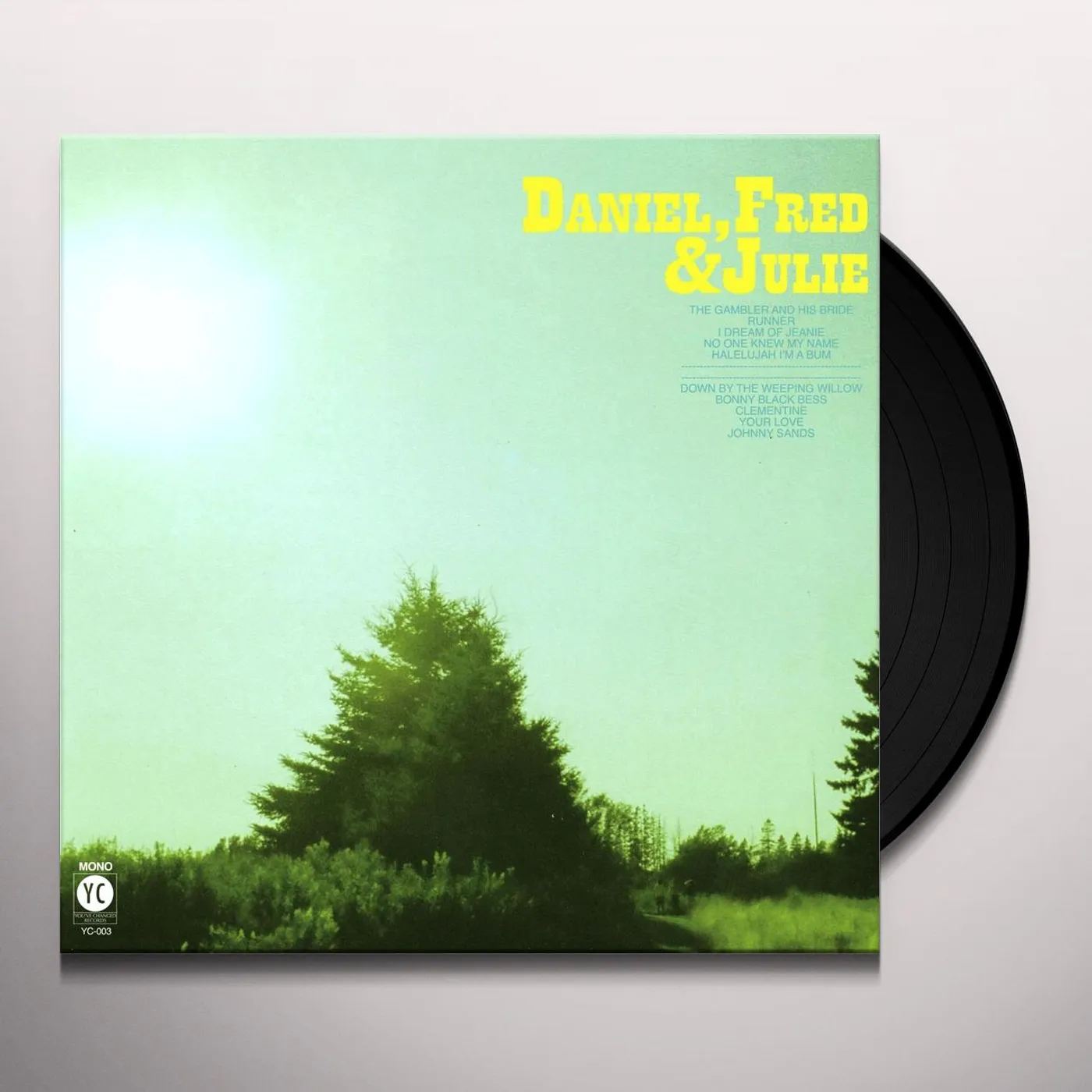Daniel, Fred & Julie Vinyl Record - Canada Release