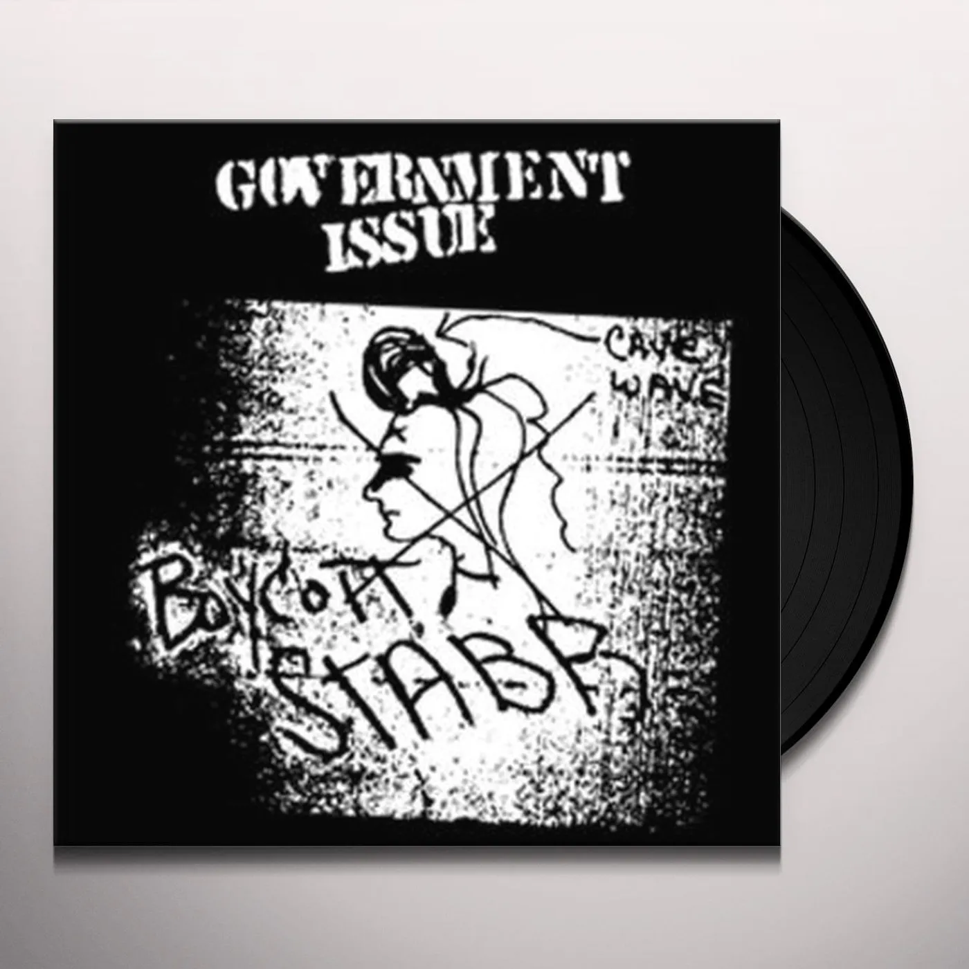 Government Issue BOYCOTT STABB COMPLETE SESSION Vinyl Record