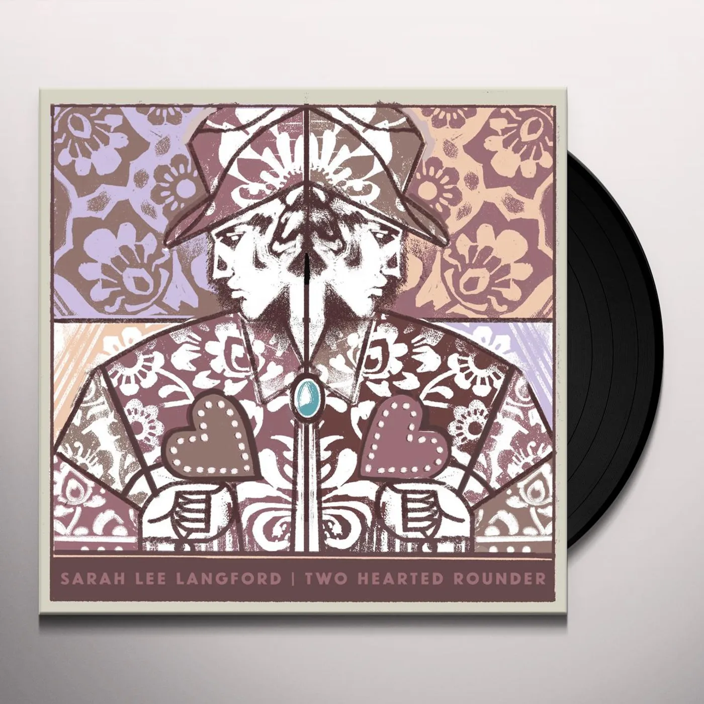Sarah Lee Langford TWO HEARTED ROUNDER Vinyl Record