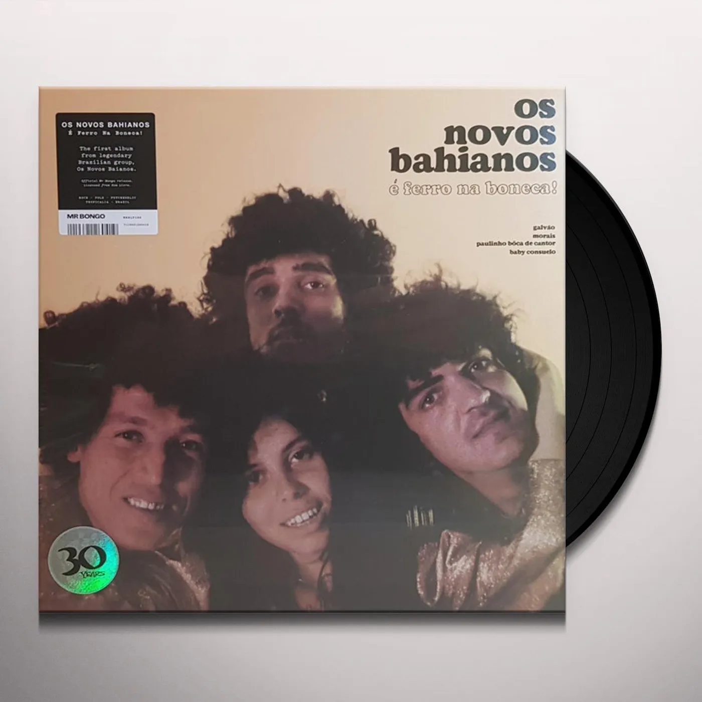 Os Novos Bahianos E FERRO NA BONECA Vinyl Record