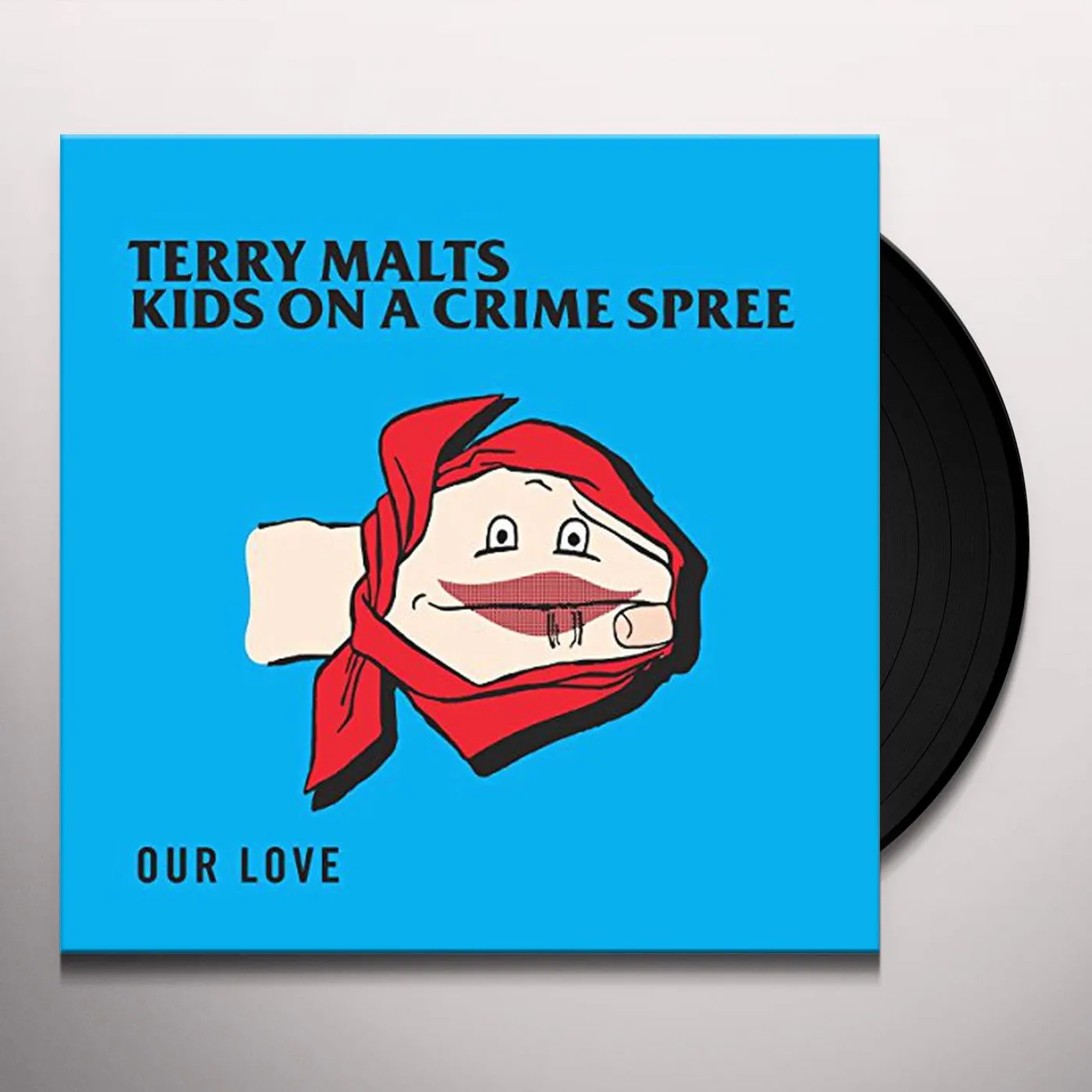 Terry Malts / Kids On A Crime Spree OUR LOVE (SPLIT 10) Vinyl Record