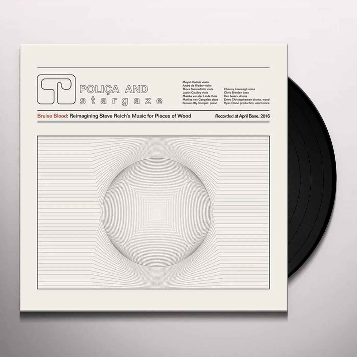 Polica BRUISE BLOOD: REIMAGINING STEVE REICH'S MUSIC FOR Vinyl Record