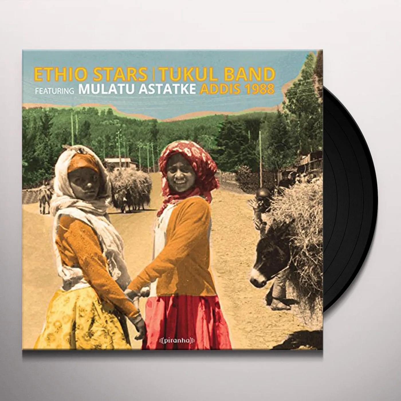 Ethio Stars ADDIS 1988 Vinyl Record