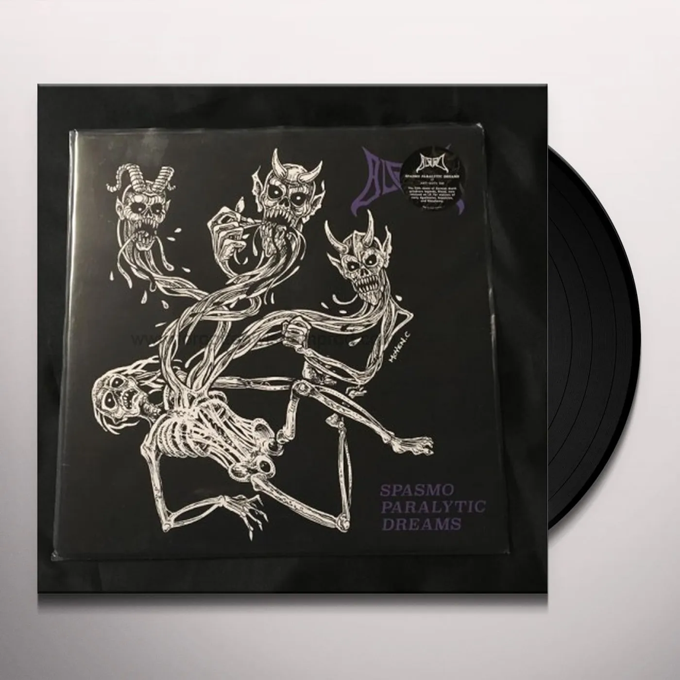 BLOOD SPASMO PARALYTIC DREAMS Vinyl Record