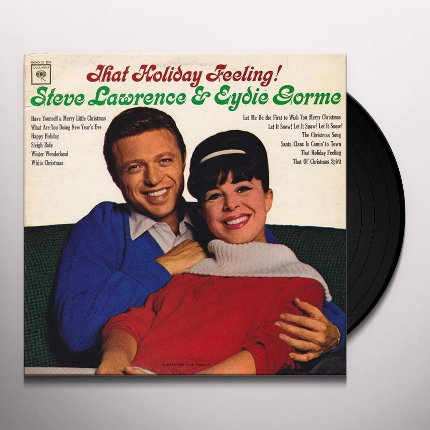 Steve Lawrence & Eydie Gorme THAT HOLIDAY FEELING! (REMASTERED) (GREEN VINYL) Vinyl Record