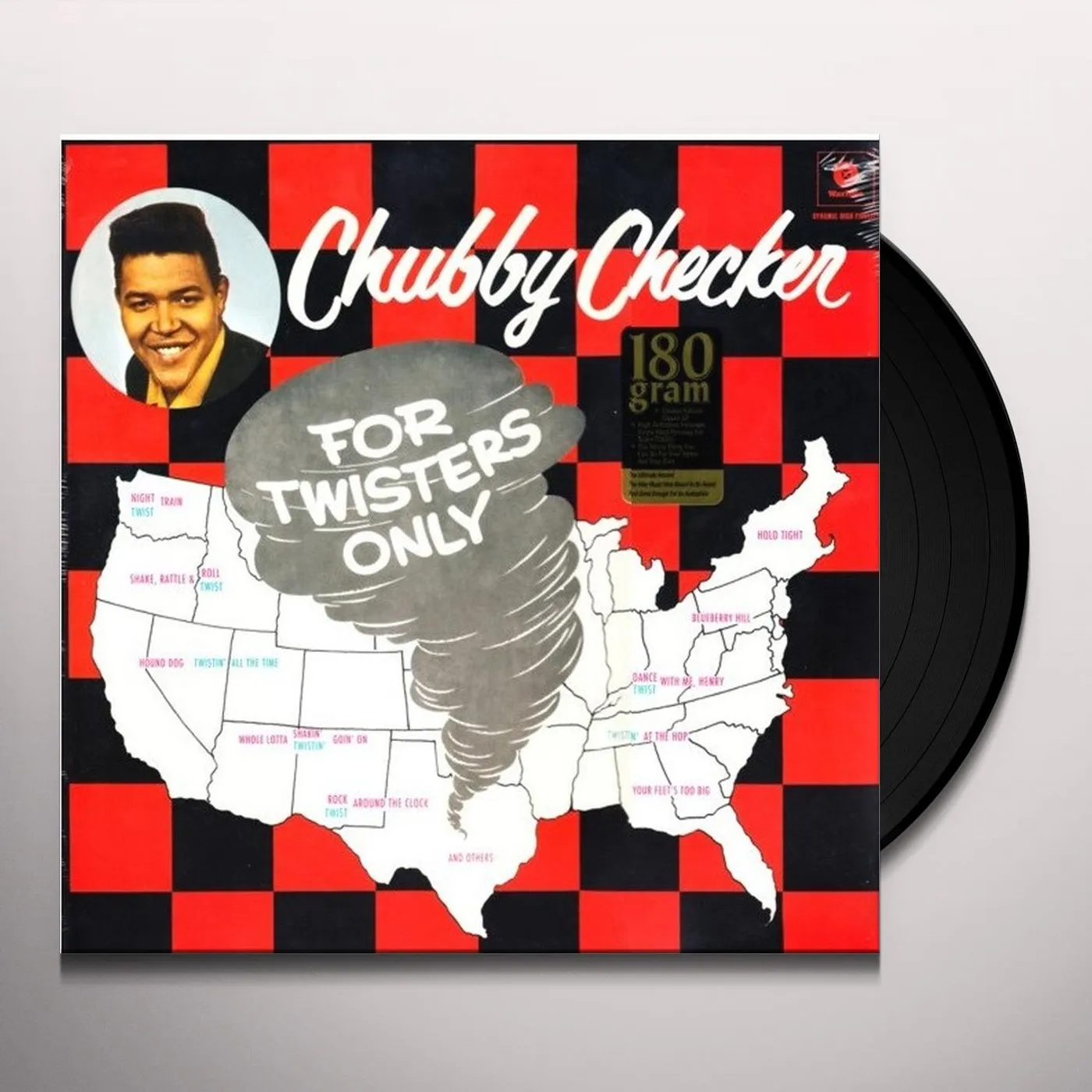 Chubby Checker FOR TWISTERS ONLY + 2 BONUS TRACKS Vinyl Record