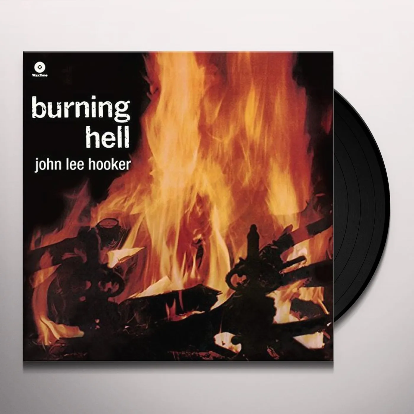 John Lee Hooker BURNING HELL + 4 BONUS TRACKS (BONUS TRACKS) Vinyl Record - Spain Release