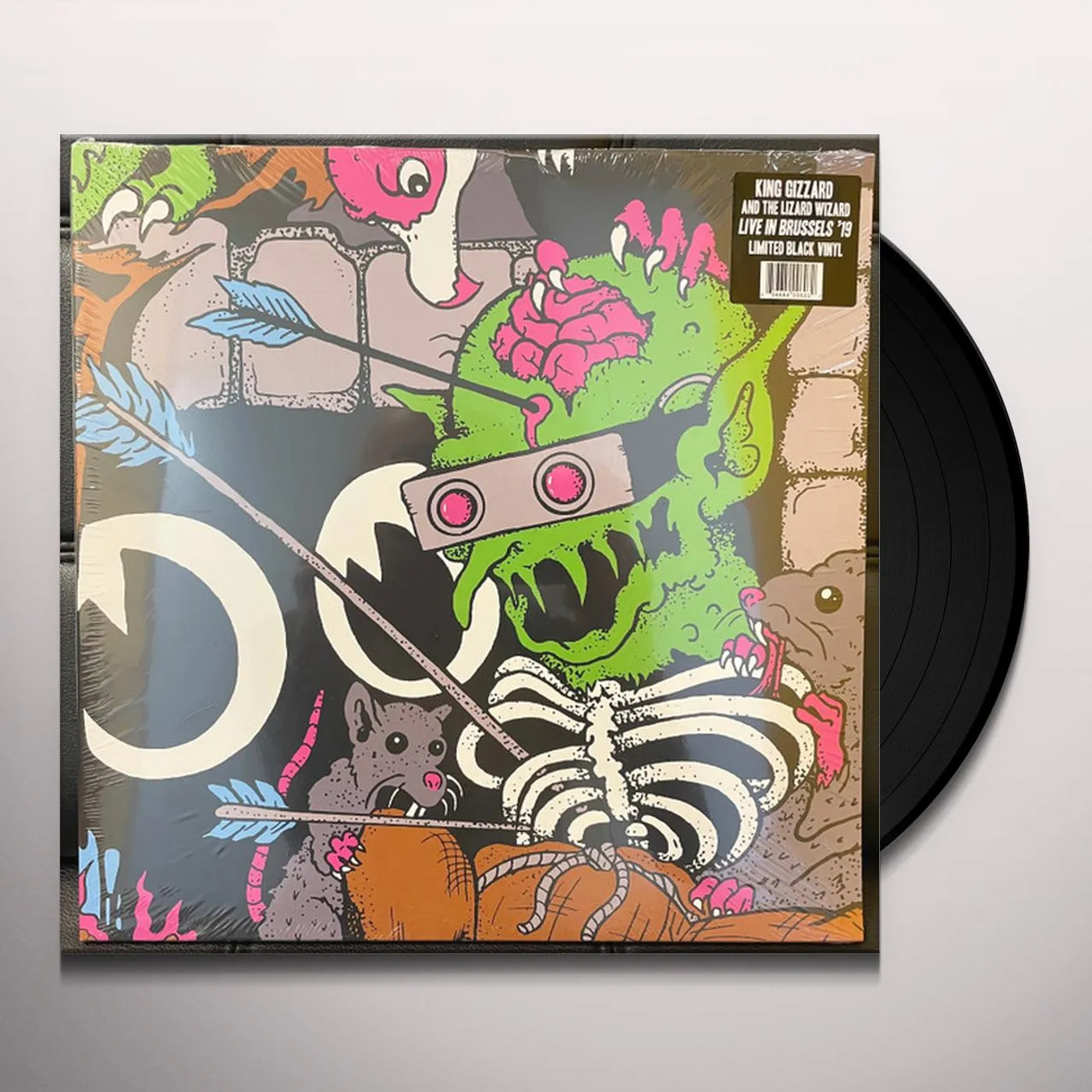 King Gizzard & The Lizard Wizard LIVE IN BRUSSELS '19 (140G/3LP) Vinyl Record