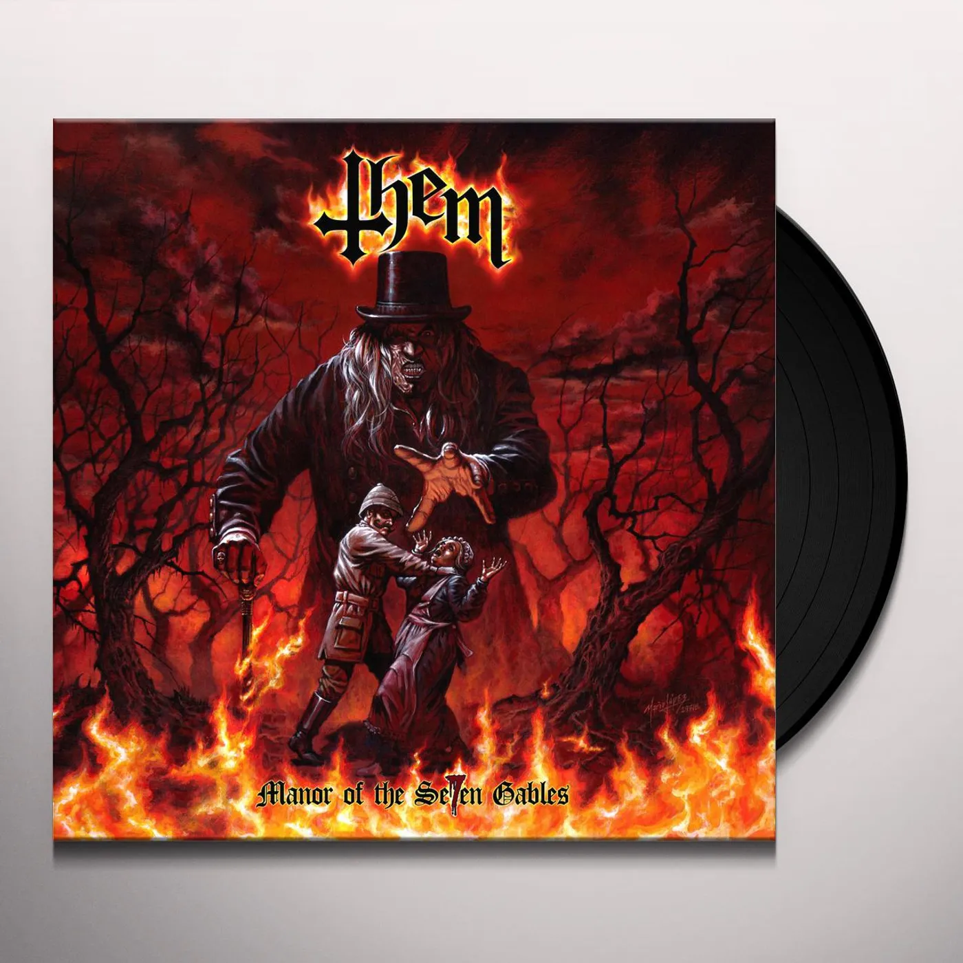 Them Manor of the Se7en Gables Vinyl Record