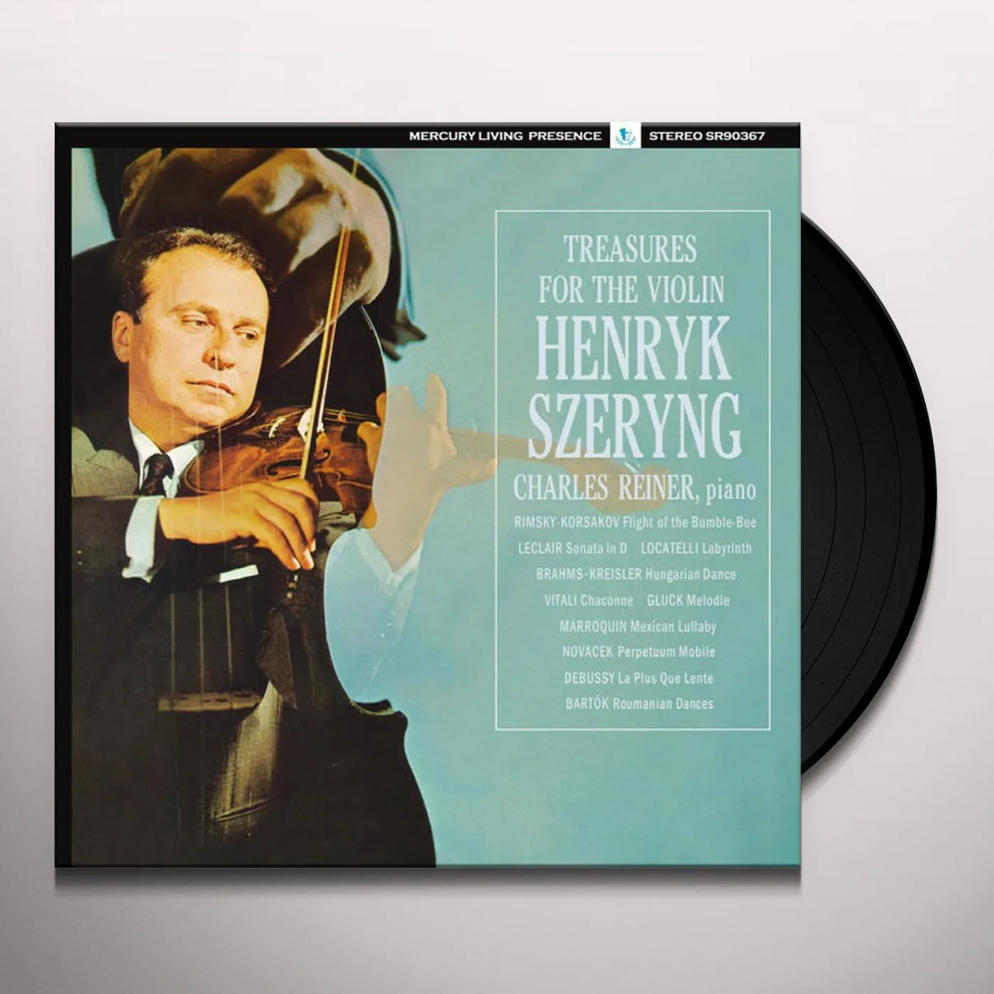 Henryk Szeryng Treasures For The Violin Vinyl Record