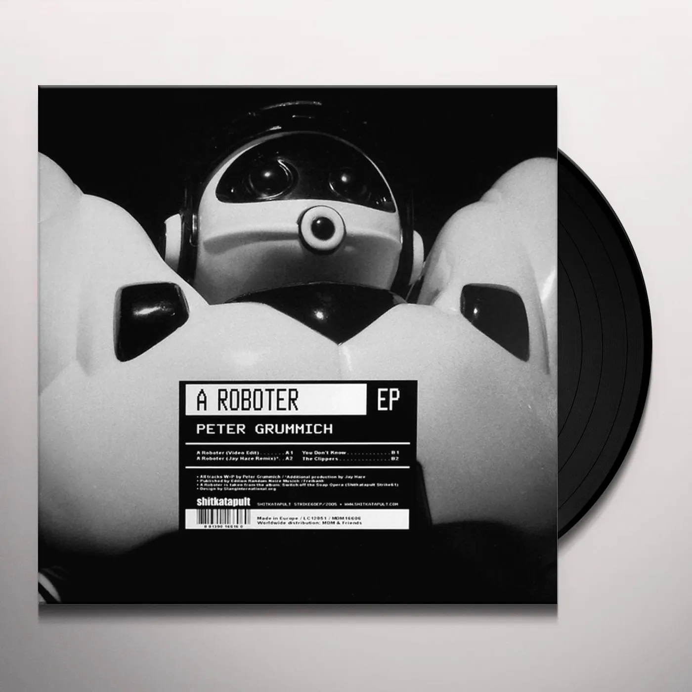 Peter Grummich ROBOTER Vinyl Record
