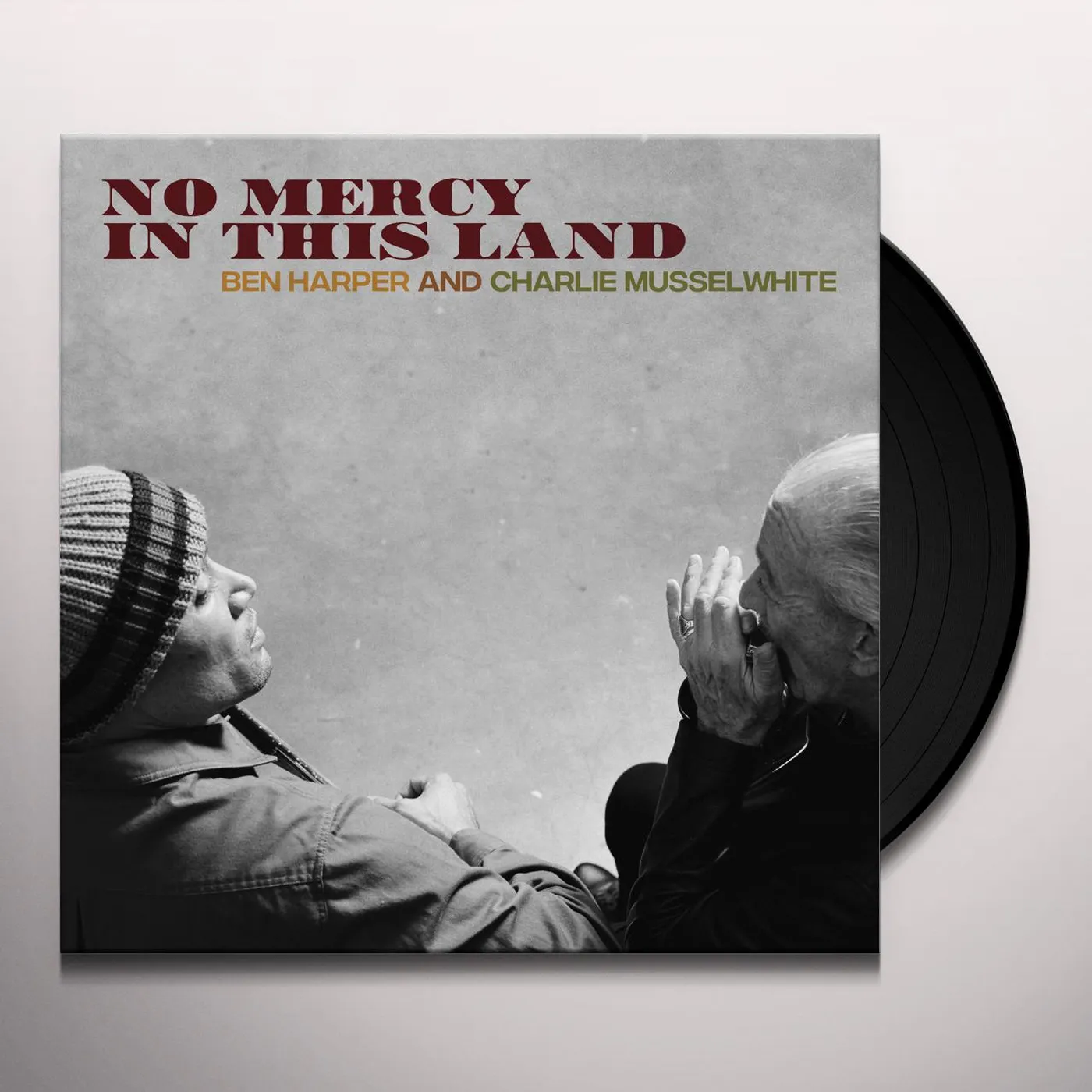 Ben Harper with Charlie Musselwhite No Mercy In This Land Vinyl Record