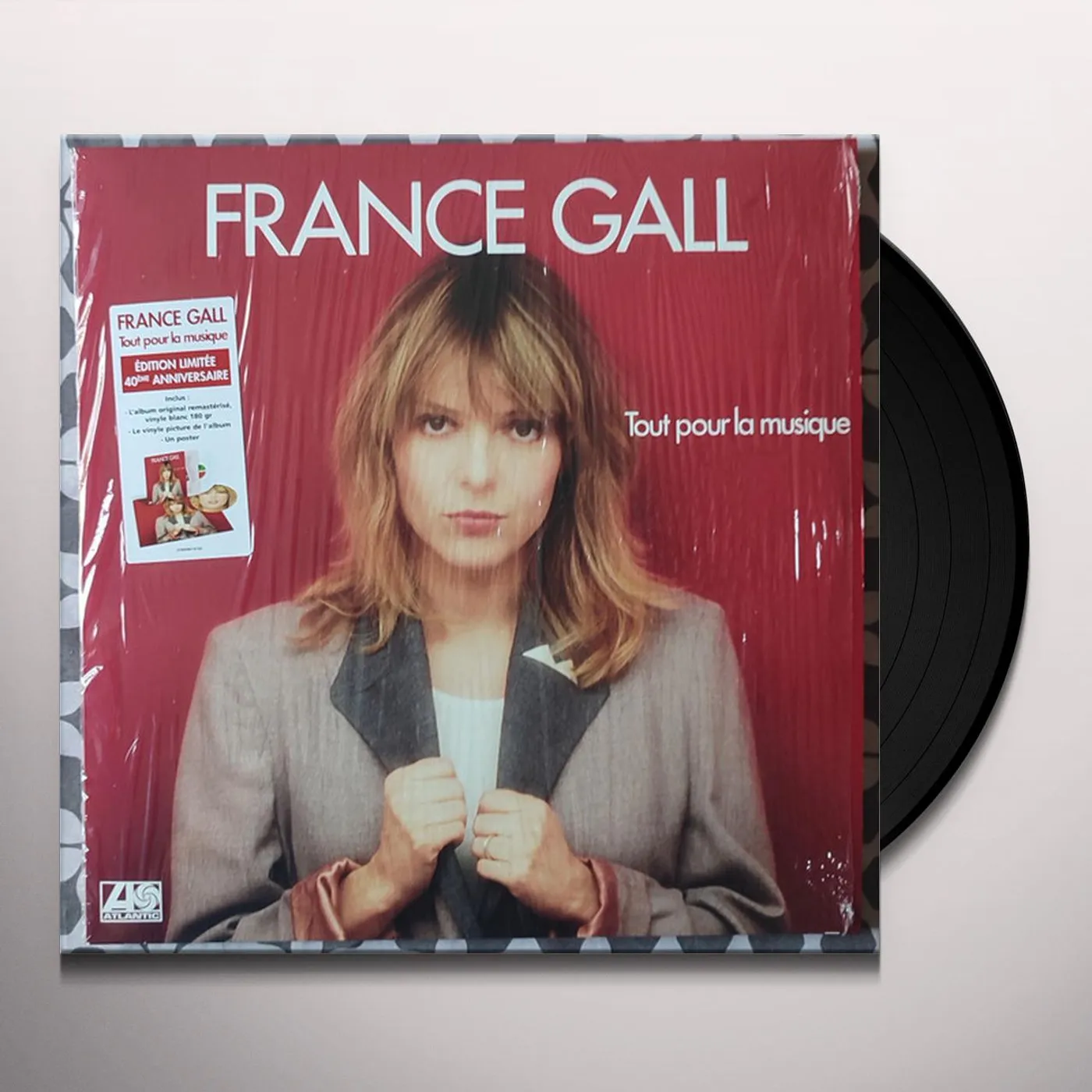 France Gall TOUT POUR LA MUSIQUE Vinyl Record