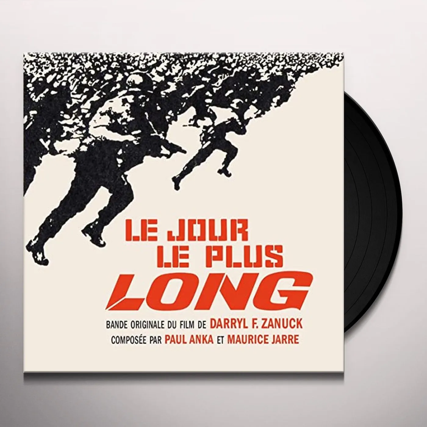 Paul Anka / Maurice Jarre LONGEST DAY / Original Soundtrack Vinyl Record