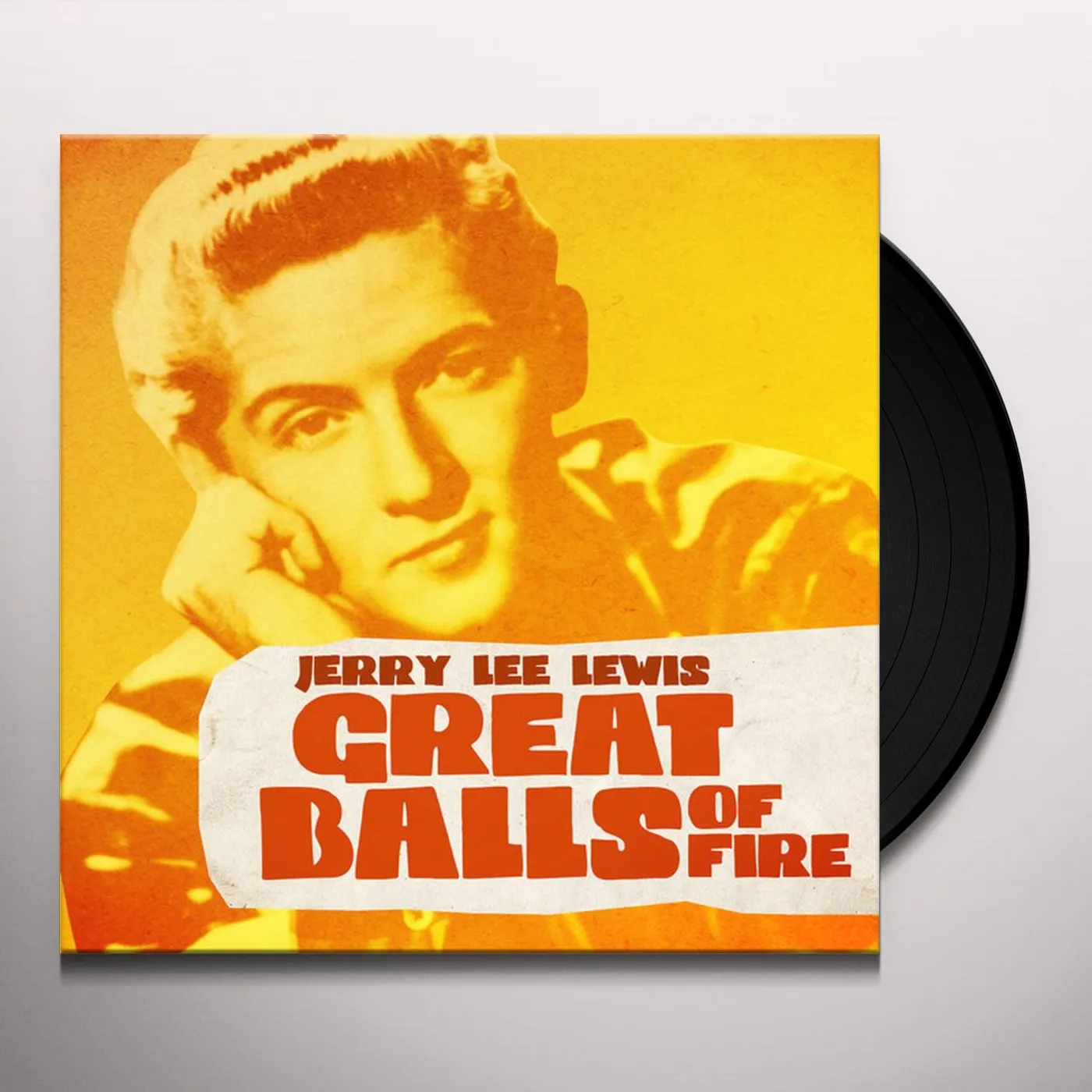 Jerry Lee Lewis Great Balls of Fire Vinyl Record