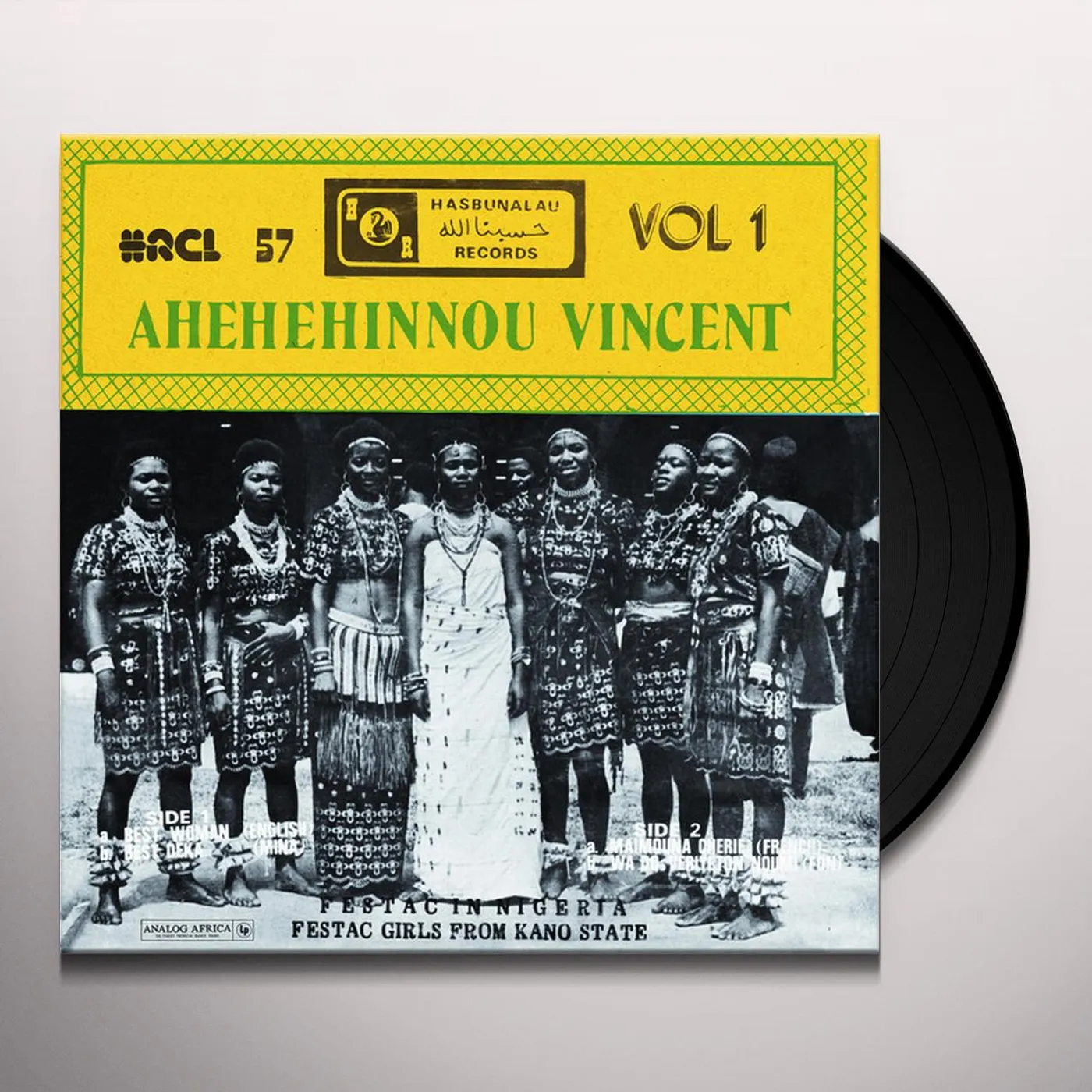 Vincent Ahehehinnou BEST WOMAN Vinyl Record
