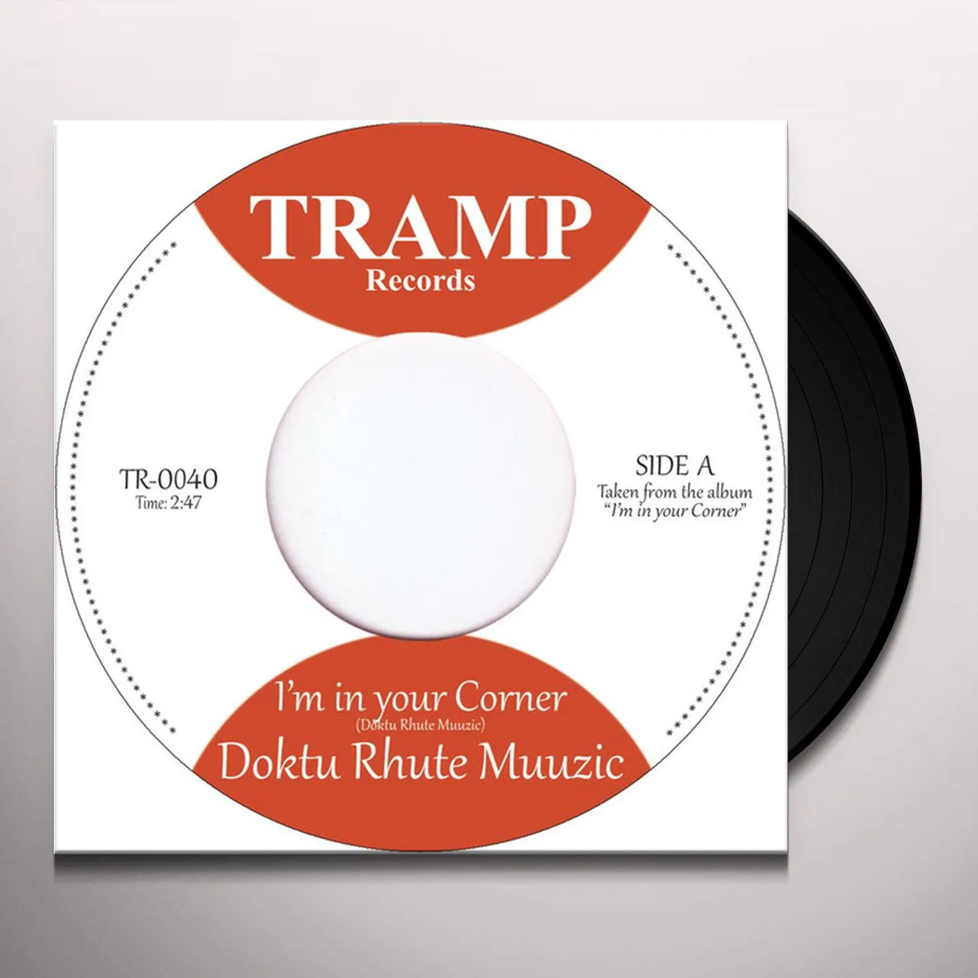 Doktu Rhute Muuzic I'M IN YOUR CORNER Vinyl Record