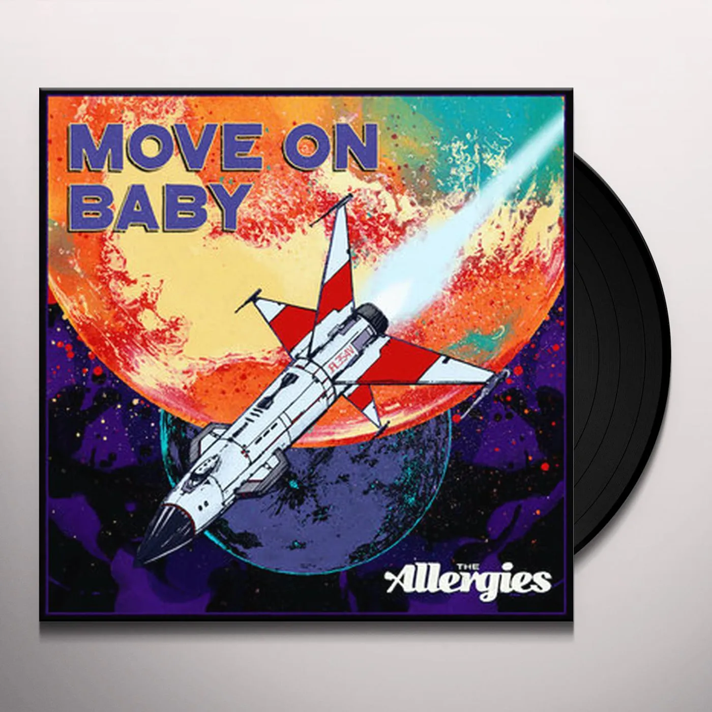 The Allergies Move on Baby Vinyl Record