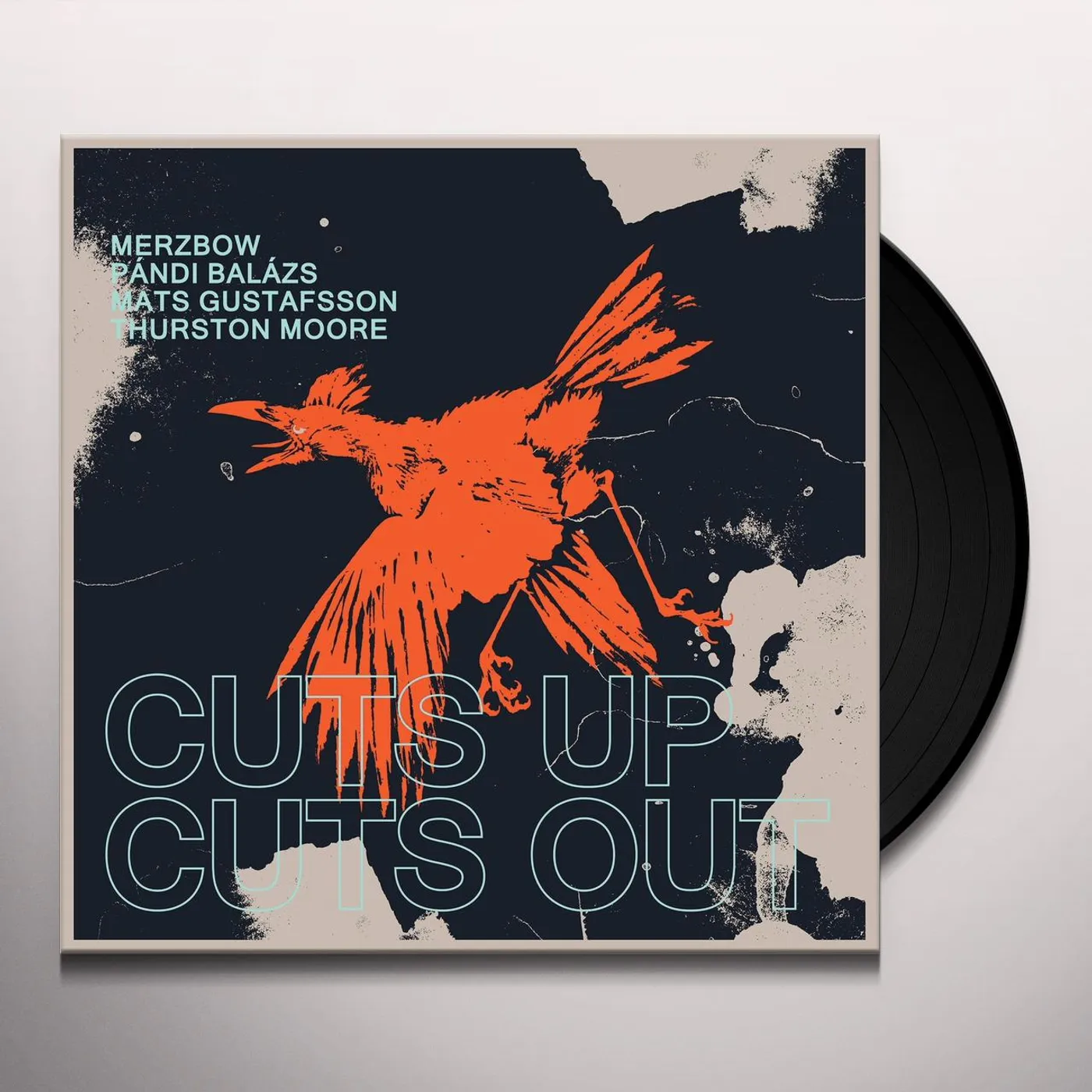 MERZBOW / MATS GUSTAFSSON / BALAZS PANDI / MOORE CUTS UP CUTS OUT Vinyl Record