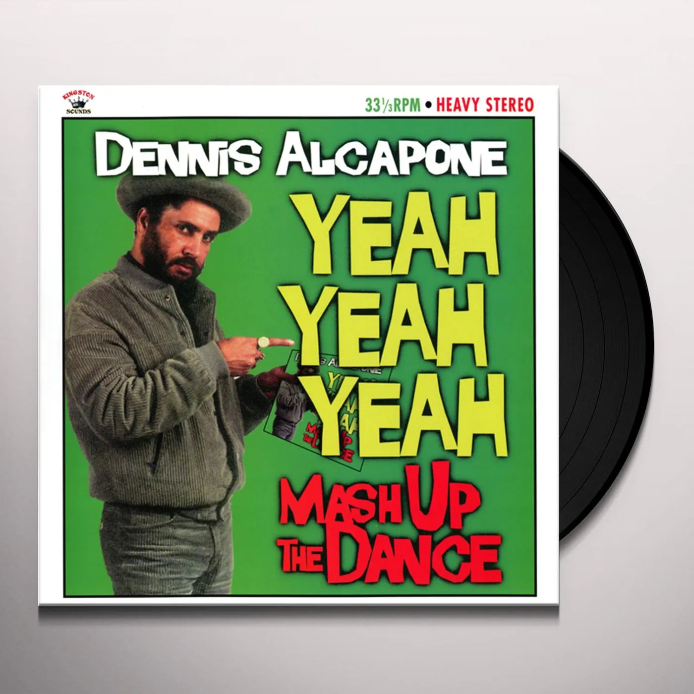 Dennis Alcapone YEAH YEAH YEAH - MASH UP THE DANCE Vinyl Record