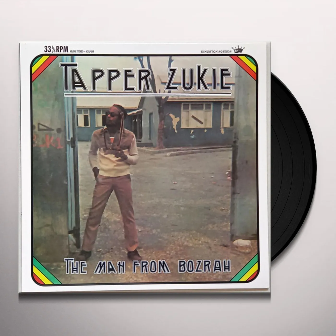 Tapper Zukie MAN FROM THE BOZRAH Vinyl Record
