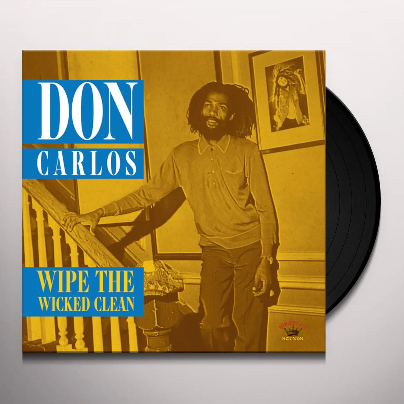 Don Carlos Wipe The Wicked Clean Vinyl Record