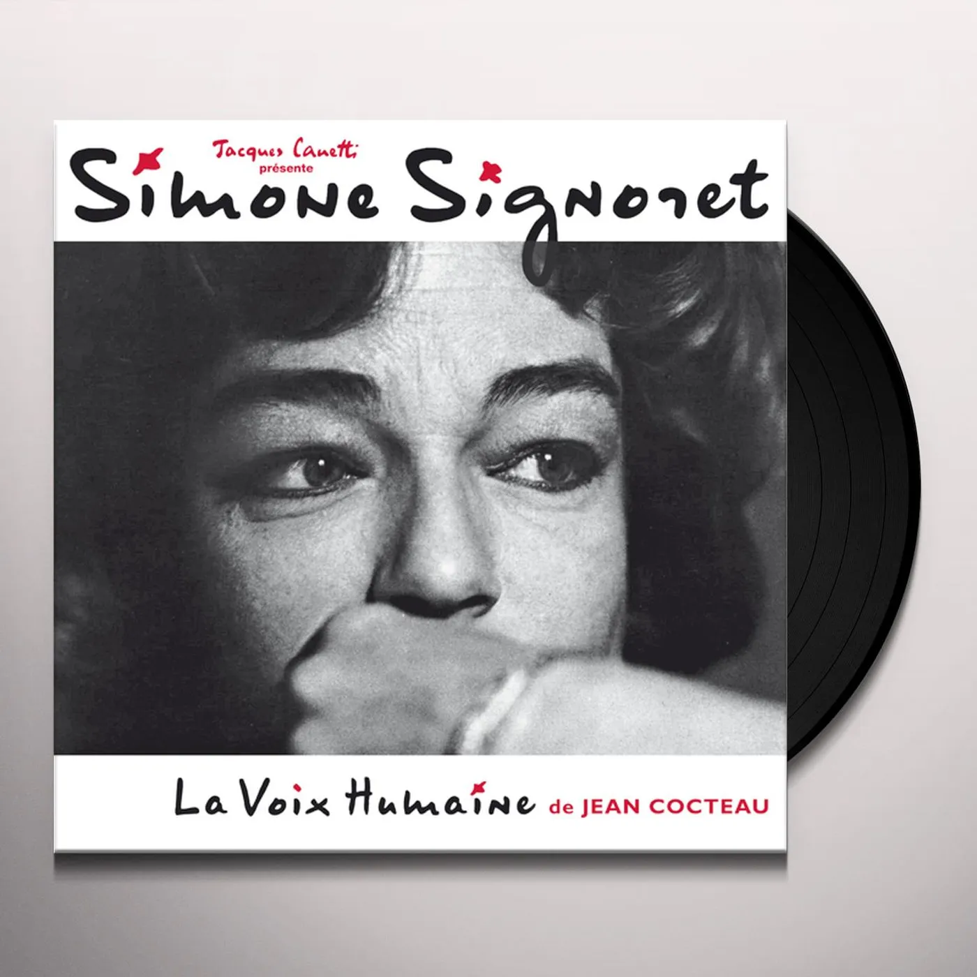 Simone Signoret LA VOIX HUMAINE (DE JEAN COCTEAU) Vinyl Record
