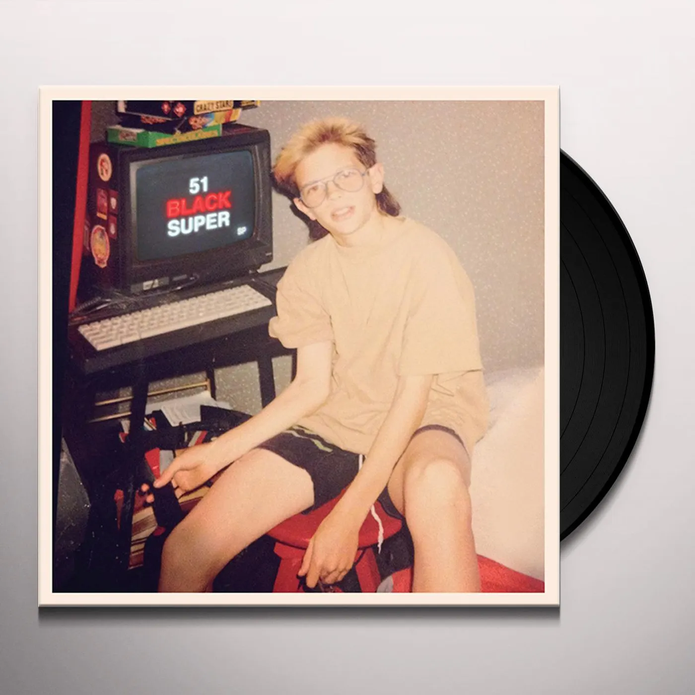 51 Black Super Vinyl Record