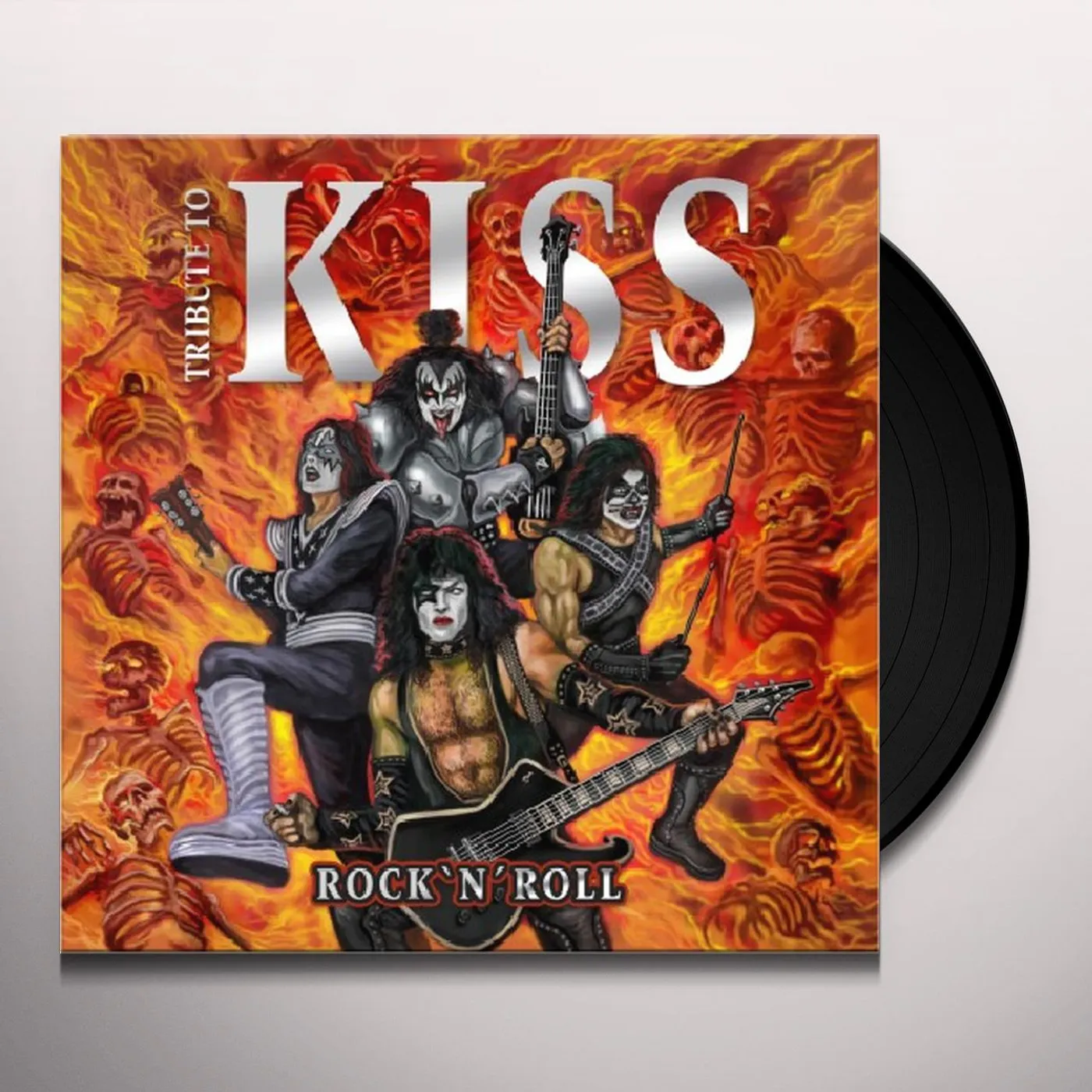 ROCK & ROLL - TRIBUTE TO KISS / VARIOUS Vinyl Record