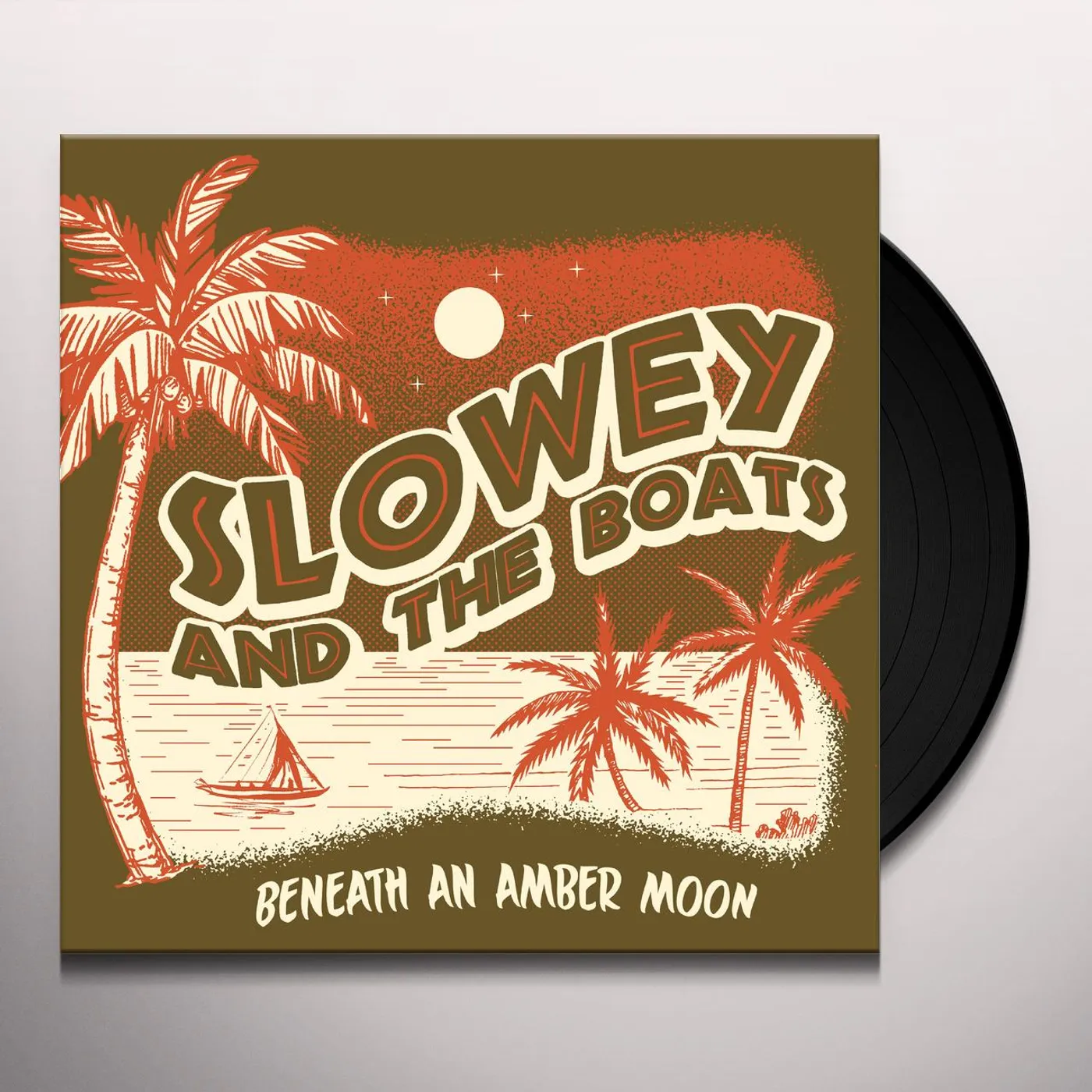 Slowey and the Boats Beneath an Amber Moon Vinyl Record