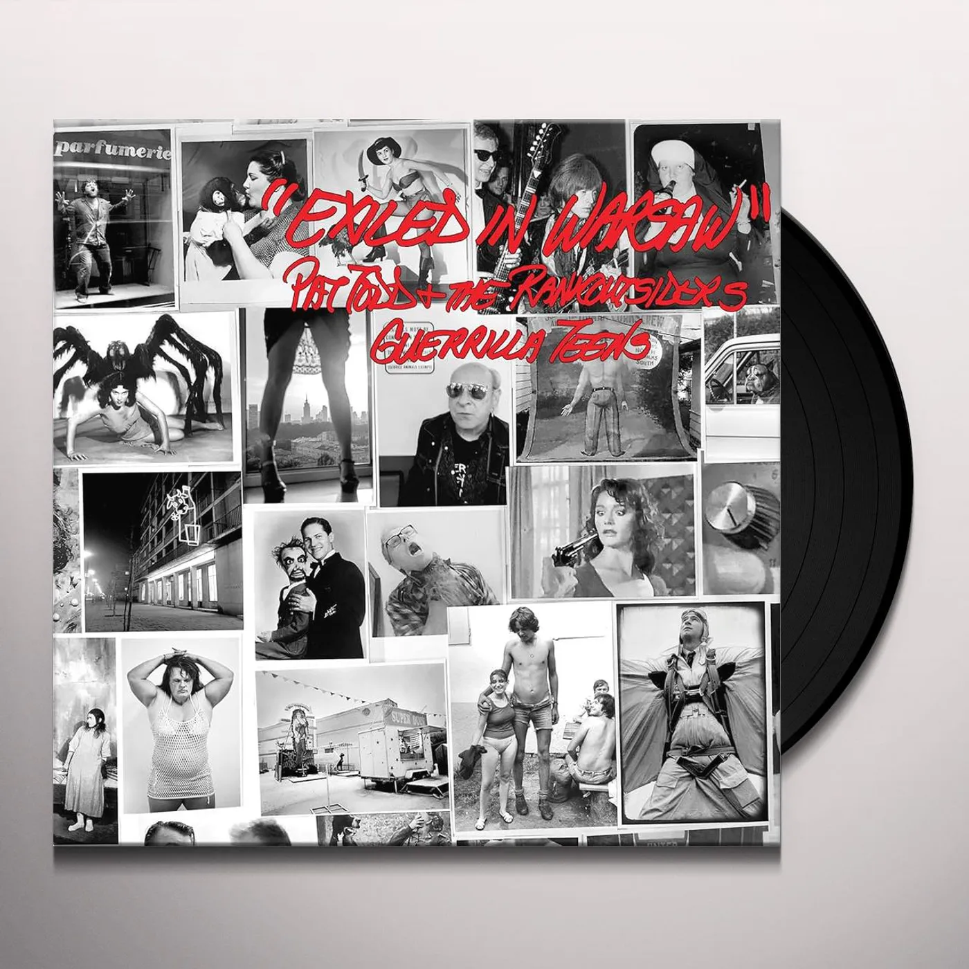 Pat Todd & The Outsiders+Guerrilla Teens EXILED IN WARSAW Vinyl Record