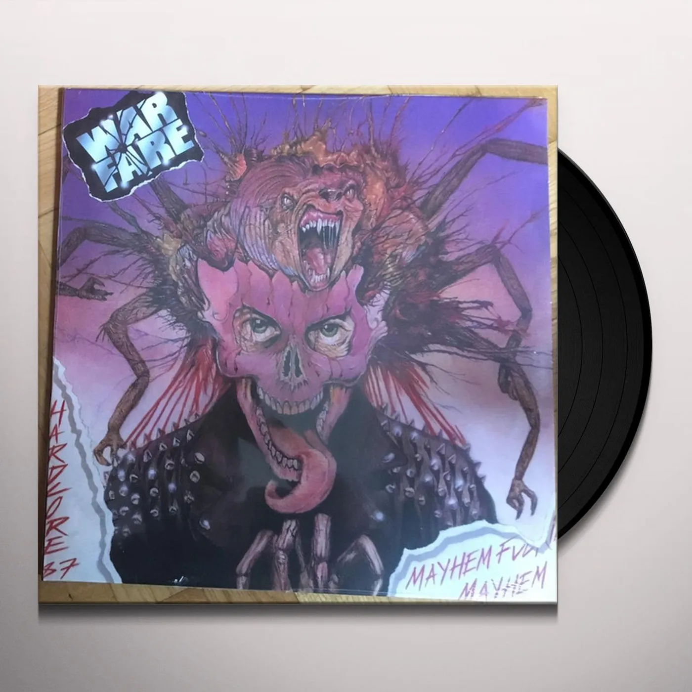 Warfare MAYHEM FUCKING MAYHEM Vinyl Record
