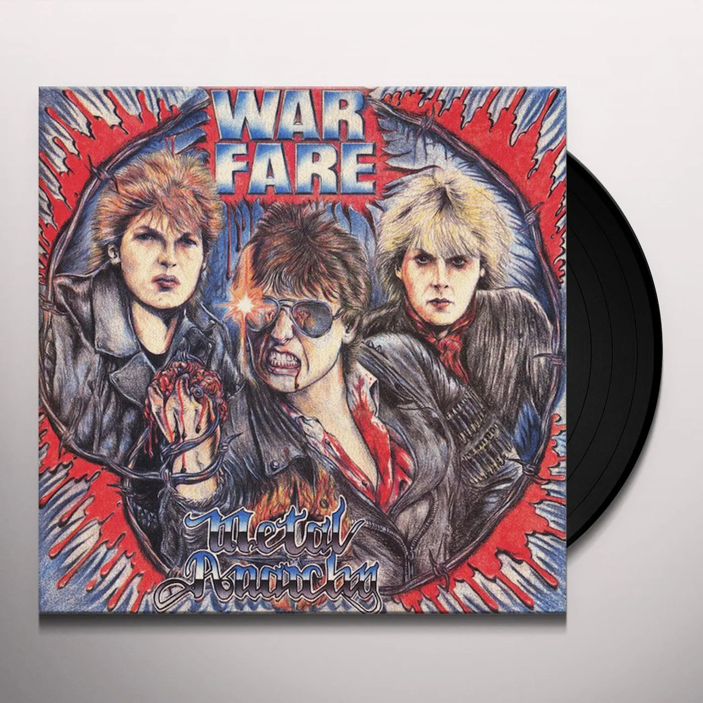 Warfare METAL ANARCHY Vinyl Record
