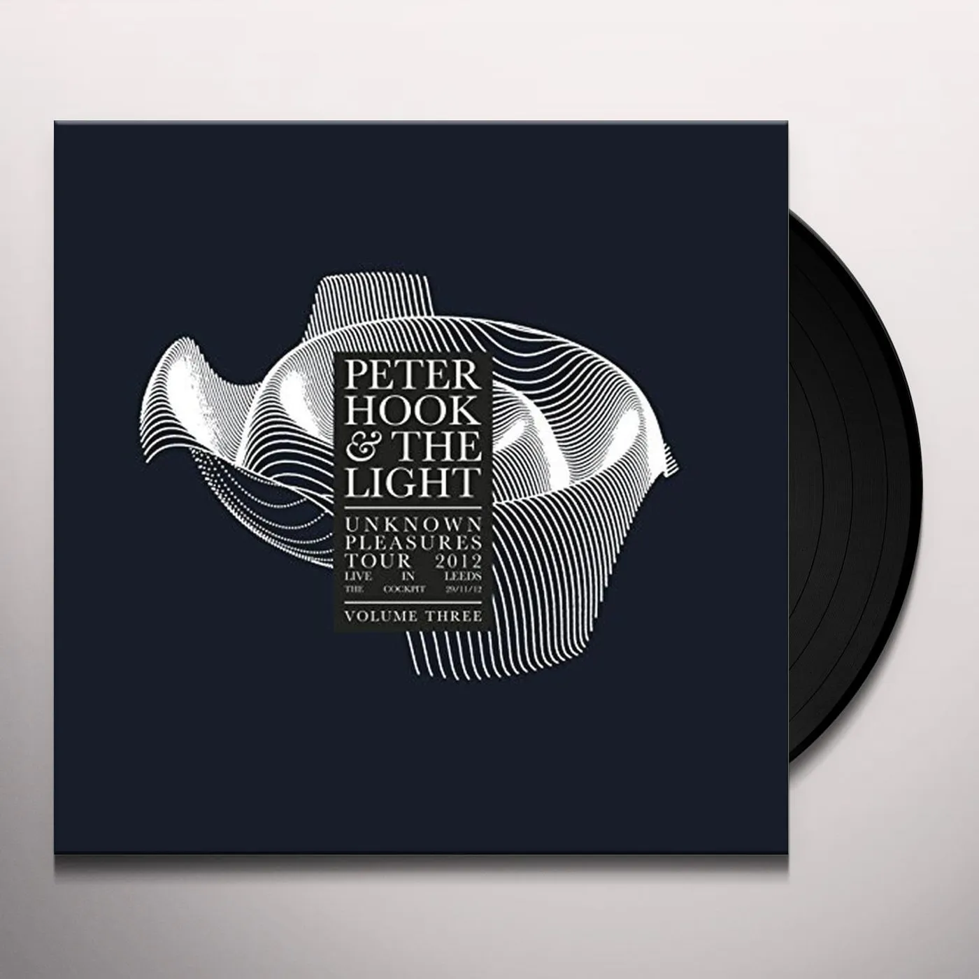 Peter Hook and The Light UNKNOWN PLEASURES - LIVE IN LEEDS 3 Vinyl Record