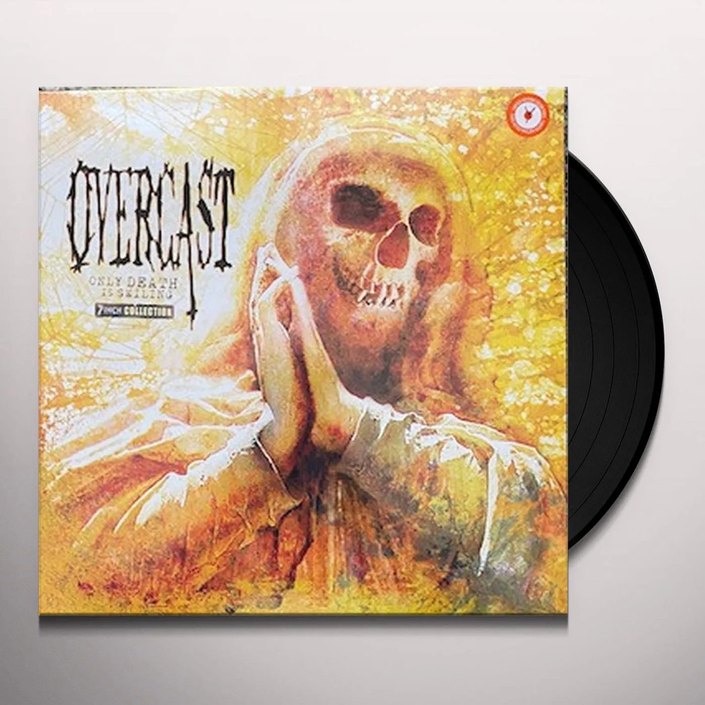 Overcast Only Death Is Smiling Vinyl Record