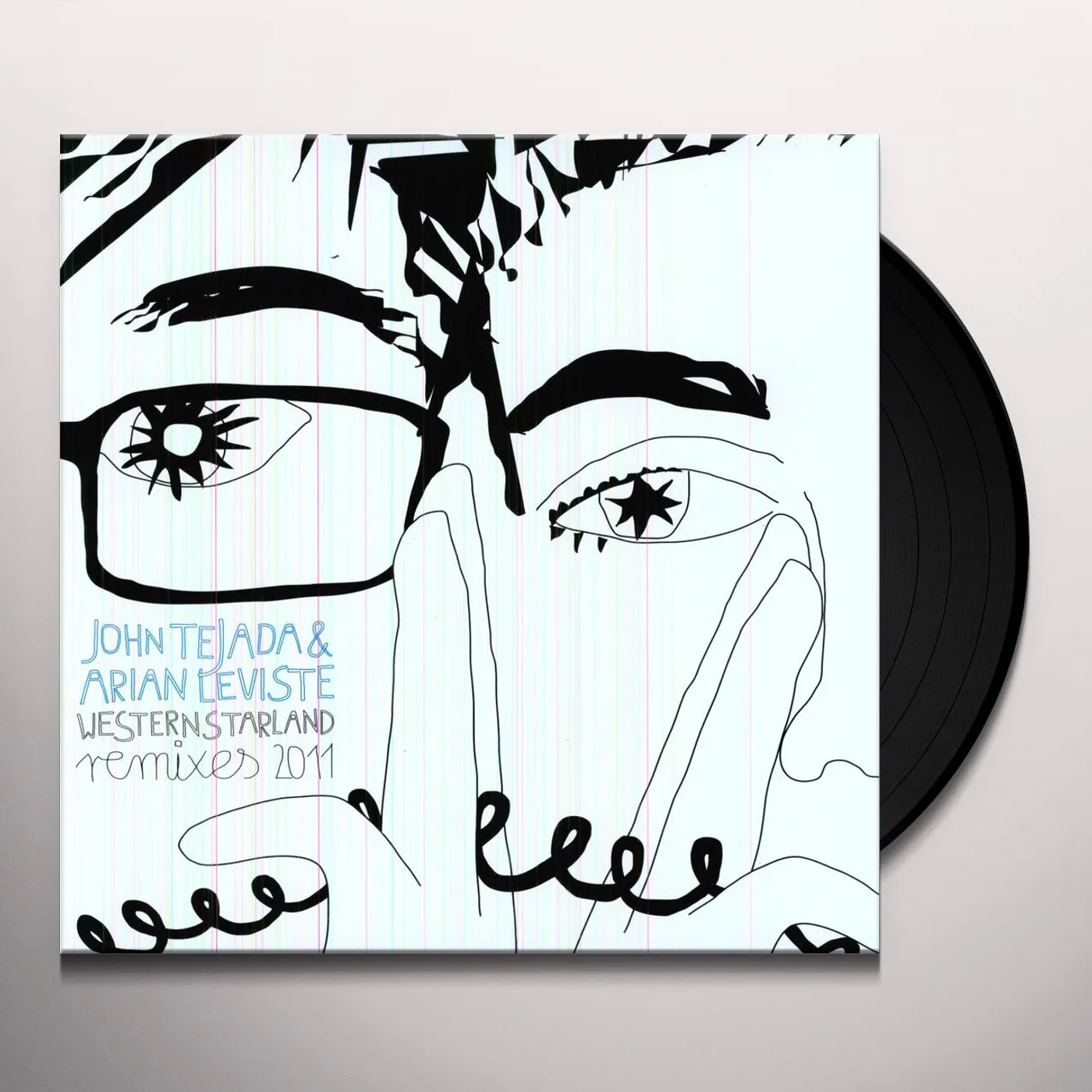 John Tejada & Arian Leviste Western Starland Remixes 2011 Vinyl Record